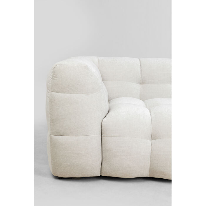 Sofa 3-zits SALAMANCA crèmekleurig szenil