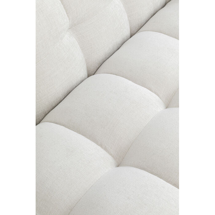 Sofa 3-zits SALAMANCA crèmekleurig szenil