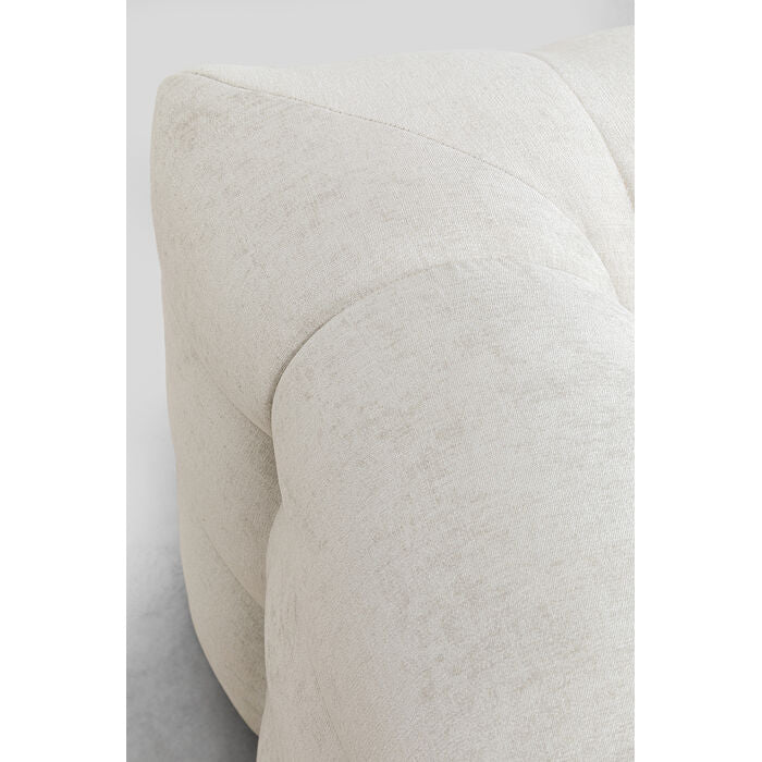 Sofa 3-zits SALAMANCA crèmekleurig szenil
