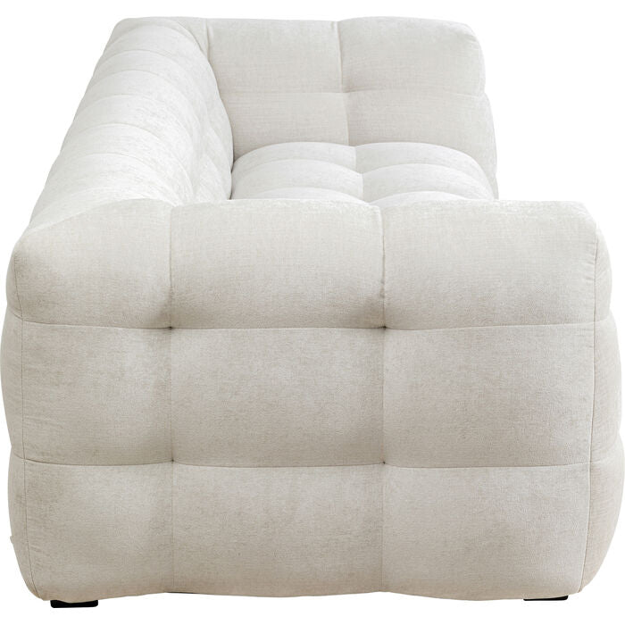 Sofa 3-zits SALAMANCA crèmekleurig szenil