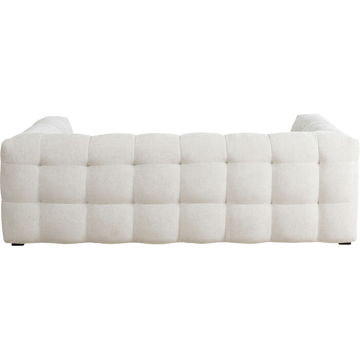 Sofa 3-zits SALAMANCA crèmekleurig szenil