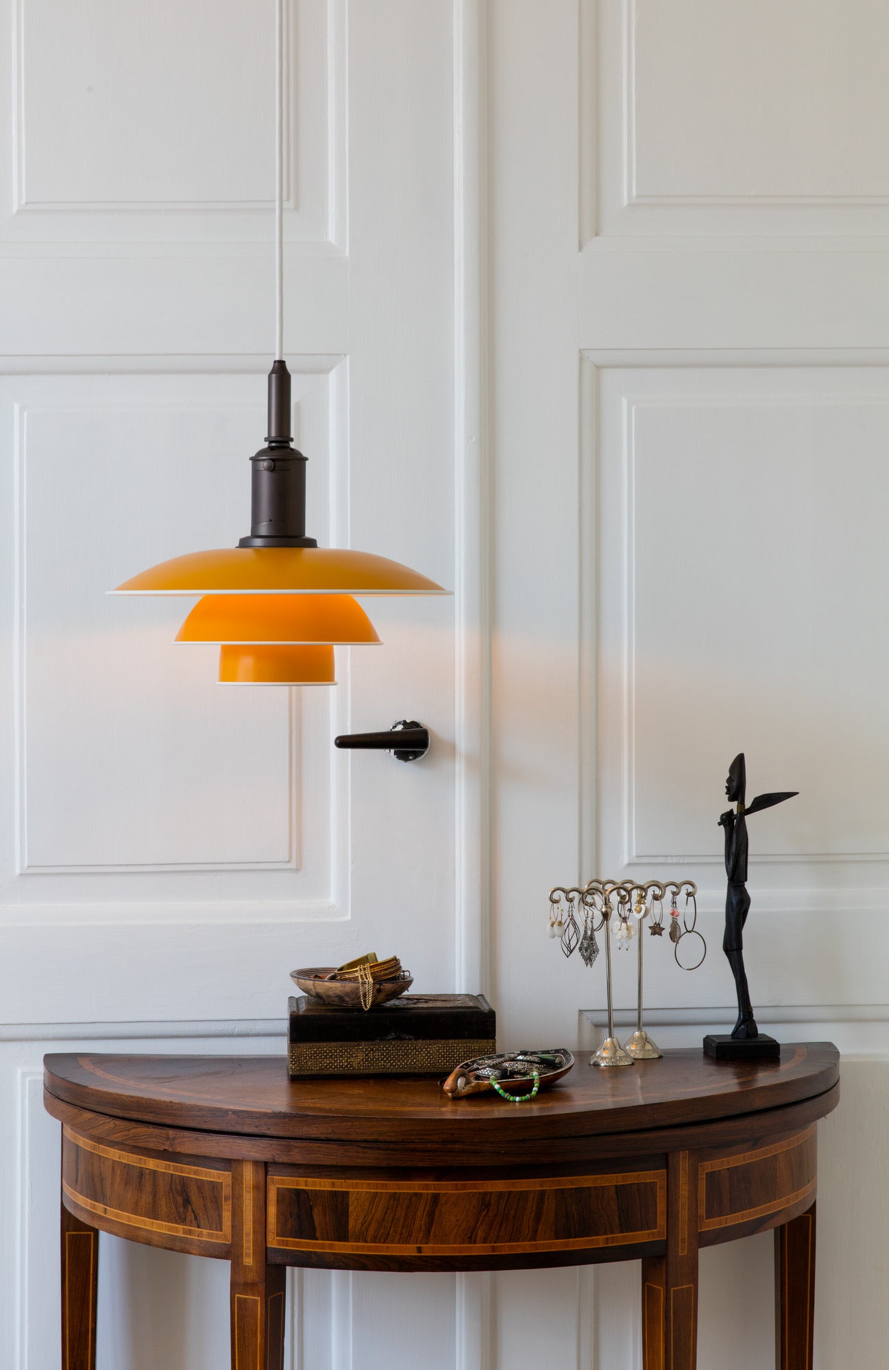 PH 3½-3 METAL yellow pendant lamp