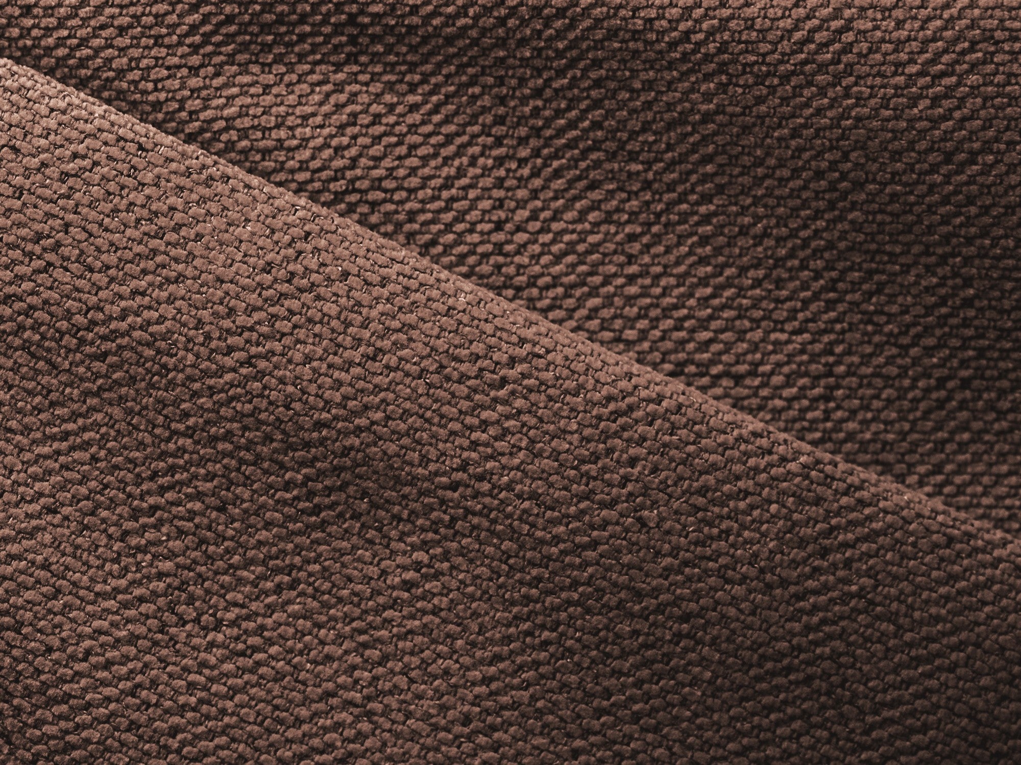 Linker Schlafsofa KONA in gedämpftem Rosa