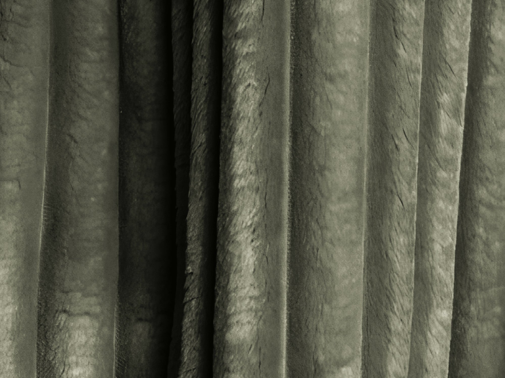 Linker hoekbank met slaapfunctie KONA olijfgroene corduroy