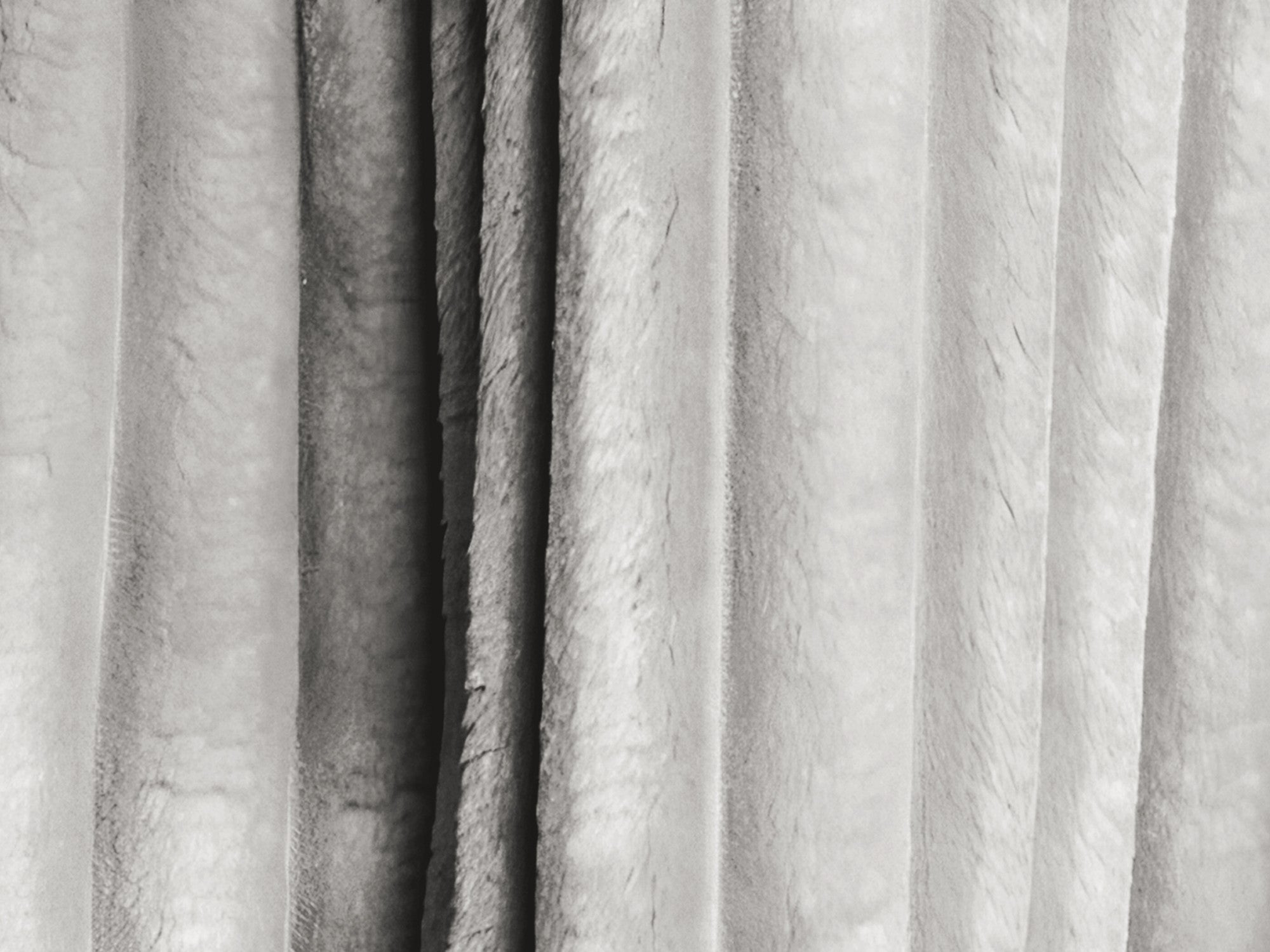 Left-sided corner sofa bed KONA light gray corduroy