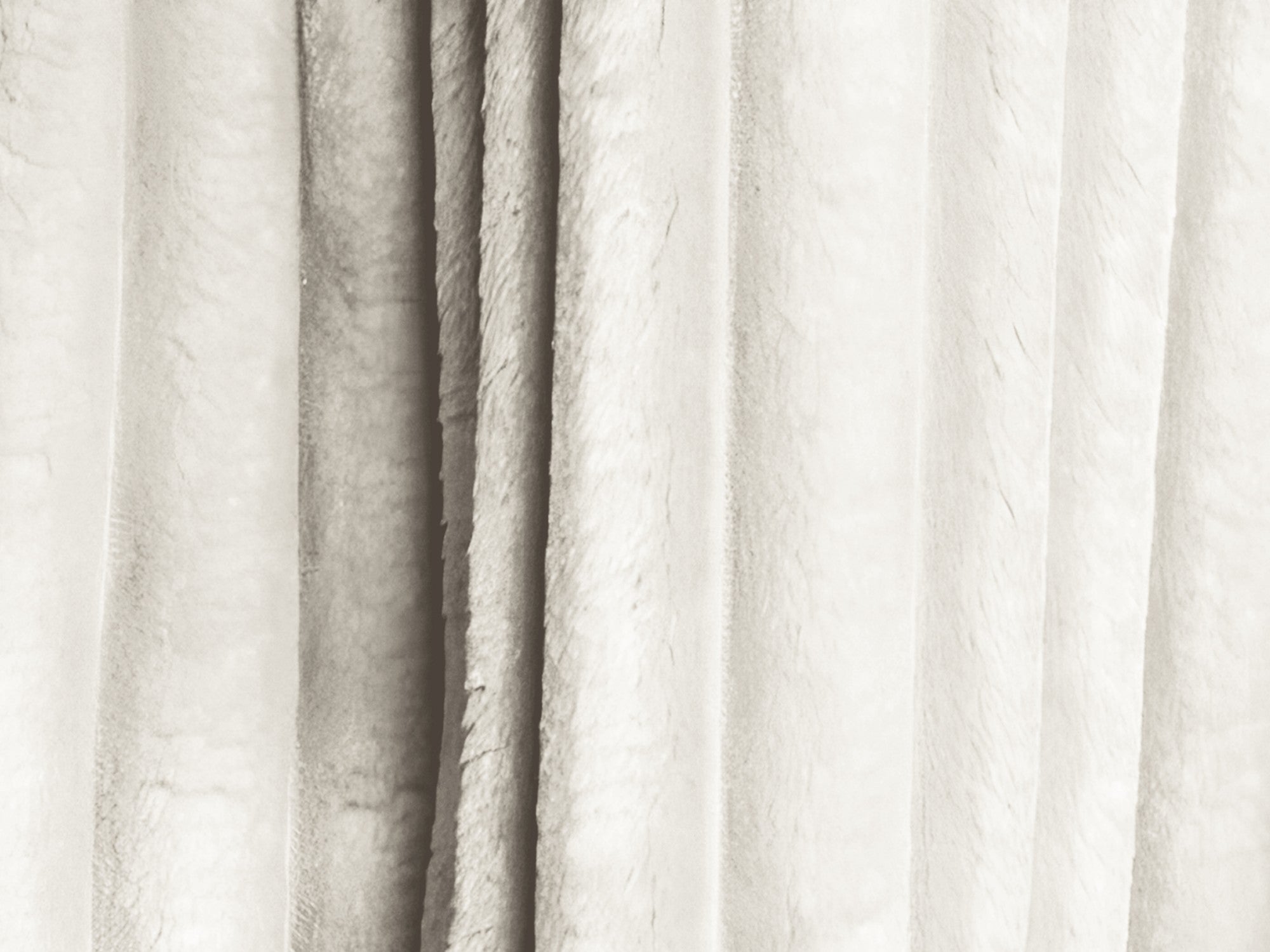 Rechthoekige bank met slaapfunctie KONA lichtbeige corduroy