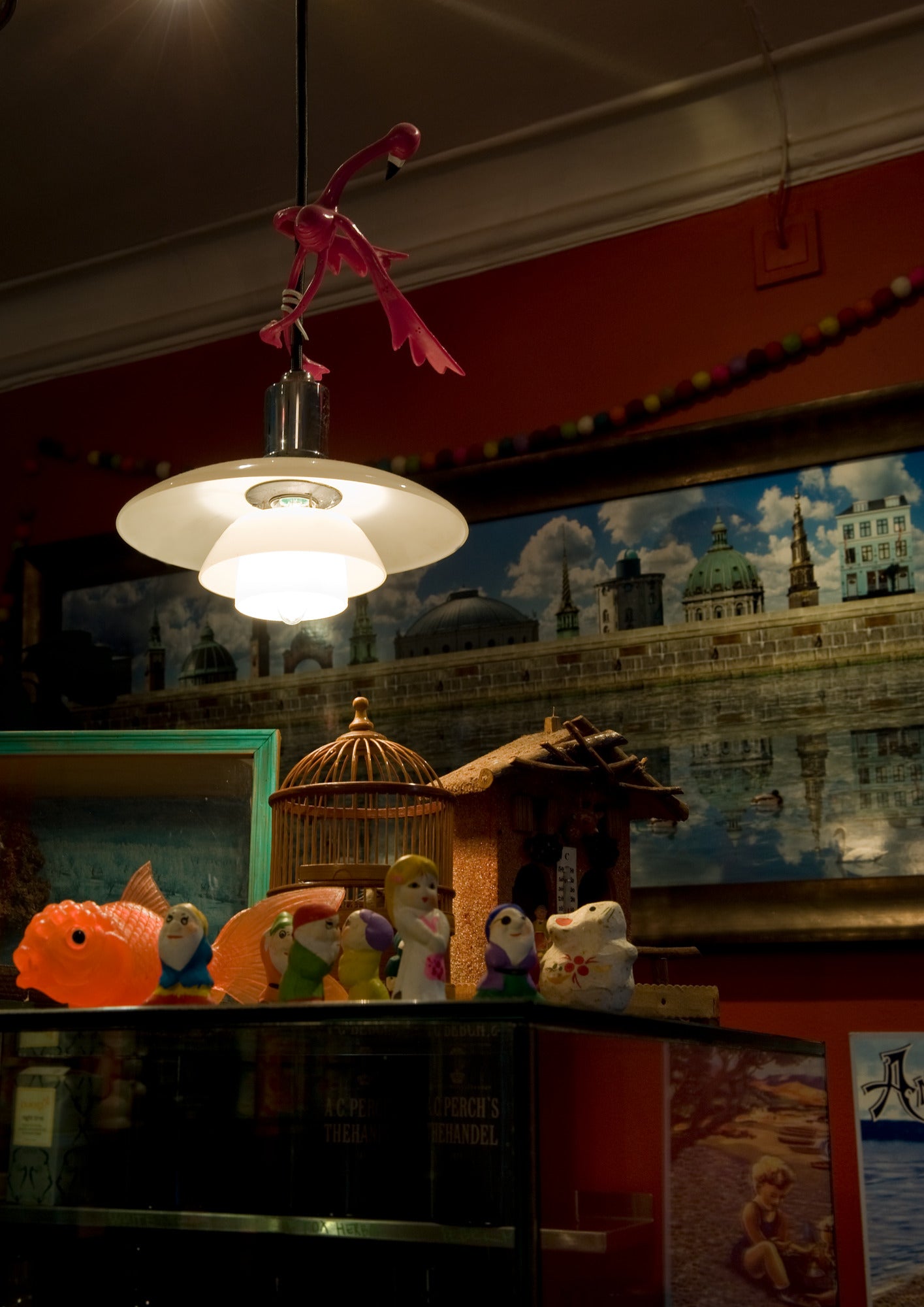 Hanglamp PH 2/1 wit met verchroomde afwerking