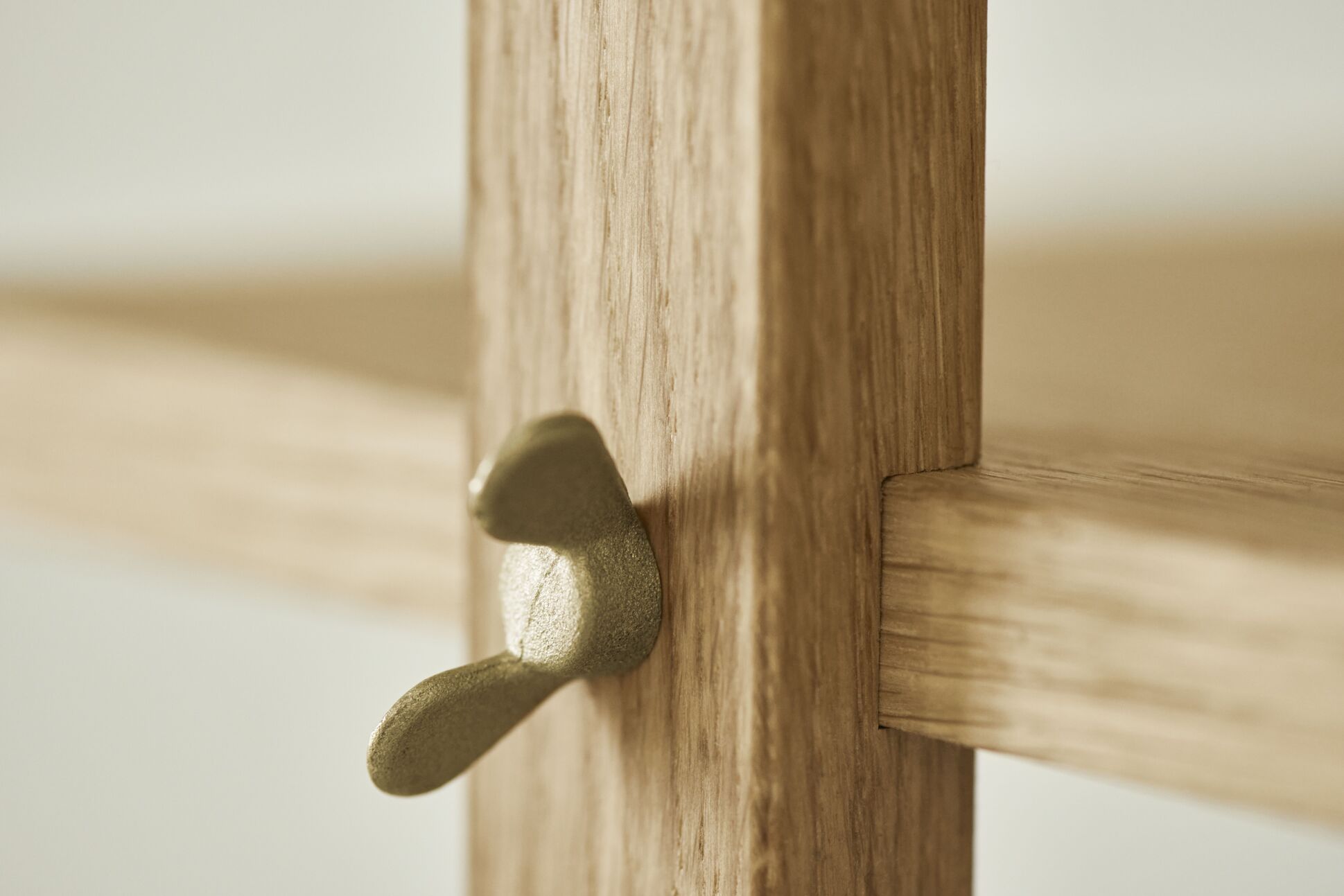 Doppelkari -Eichenfurnier