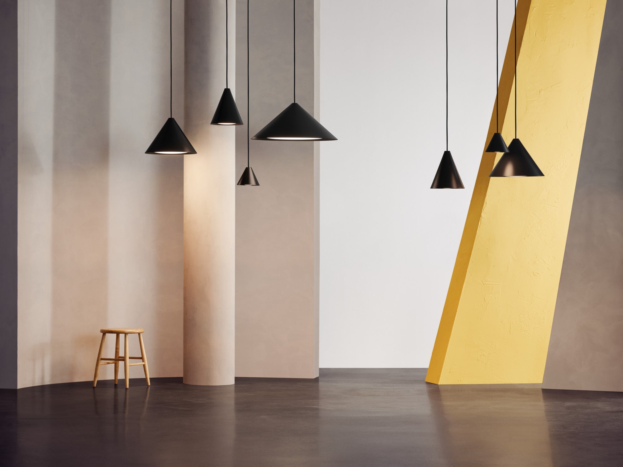 KEGLEN black pendant lamp