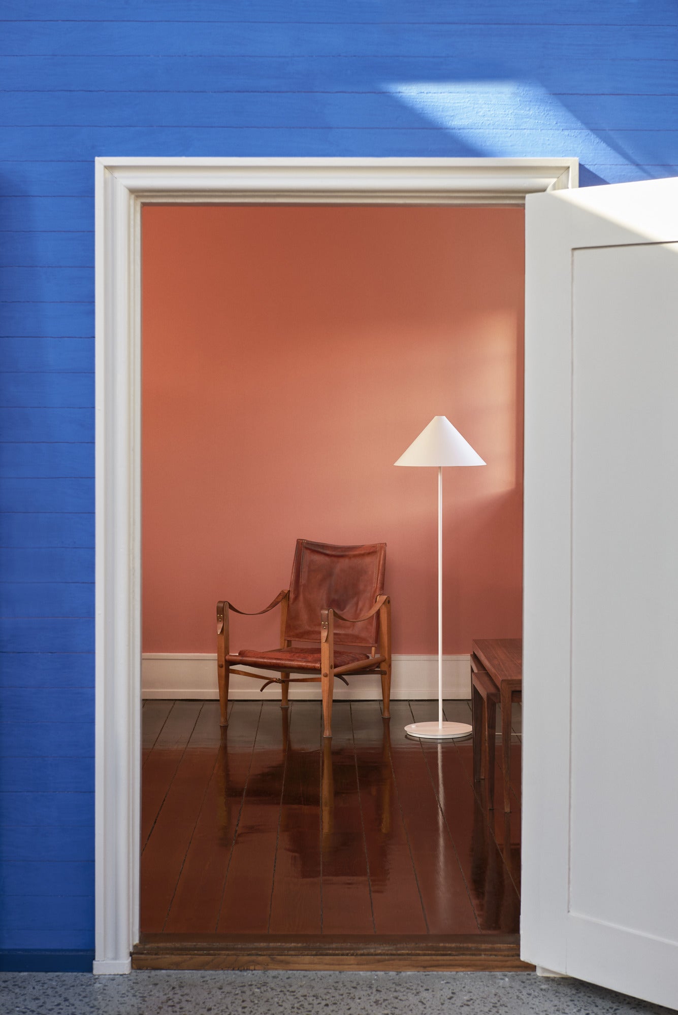 Stehlampe KEGLEN weiß