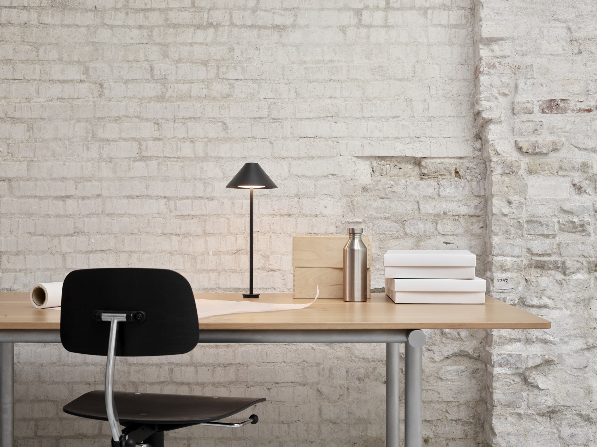 Tafellamp KEGLEN zwart