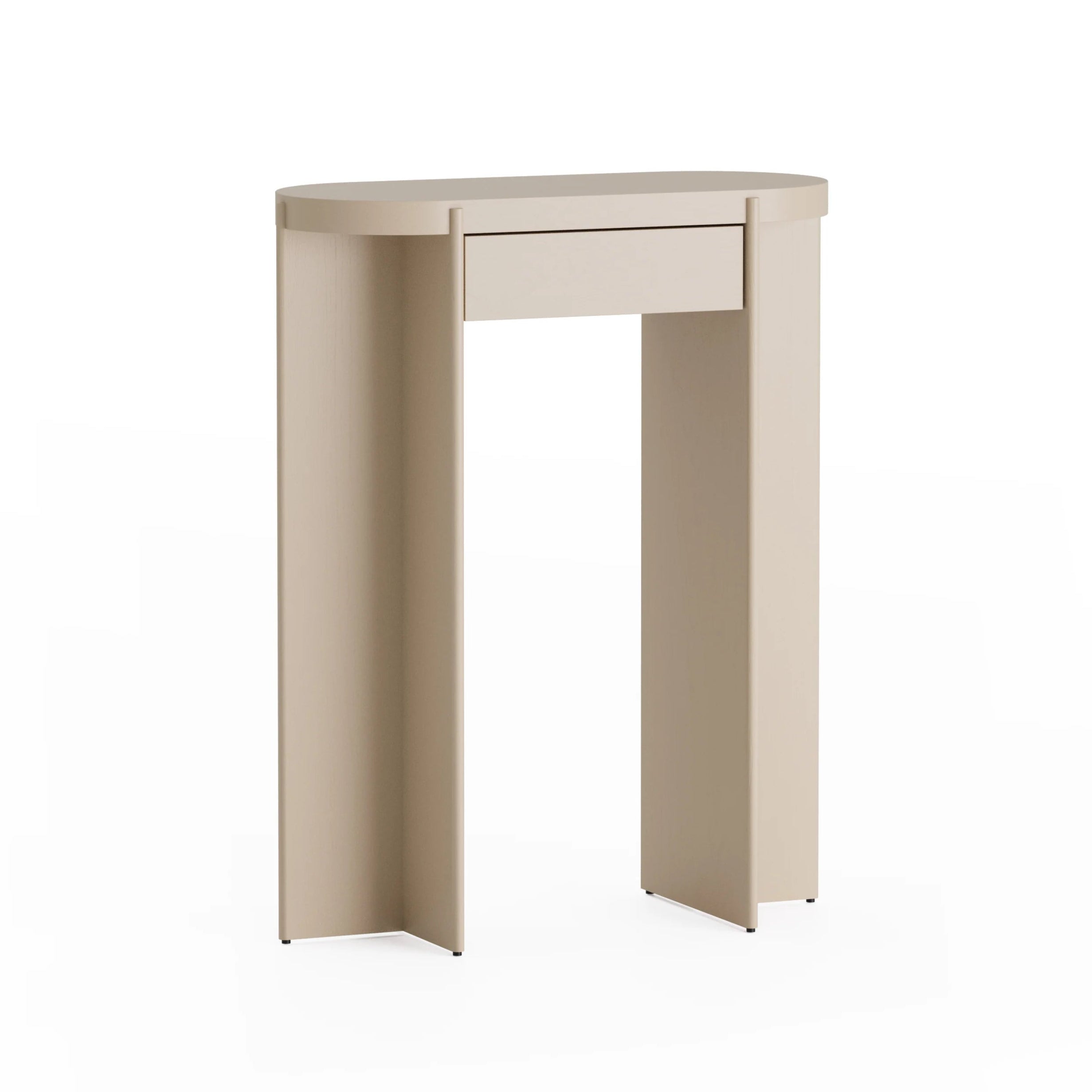 KIRU Console Cream Oak Wood