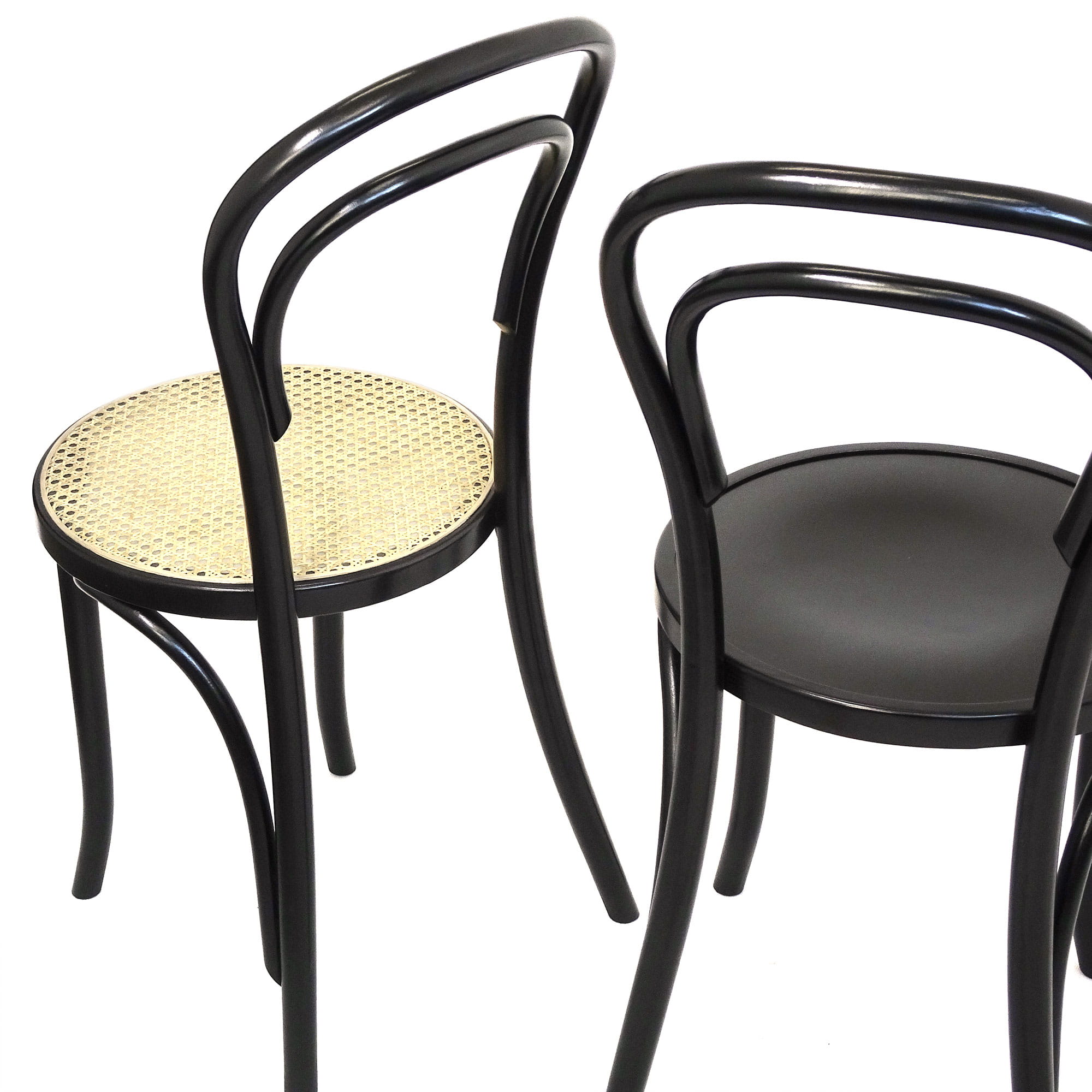 Stoel A-1880 van beukenhout