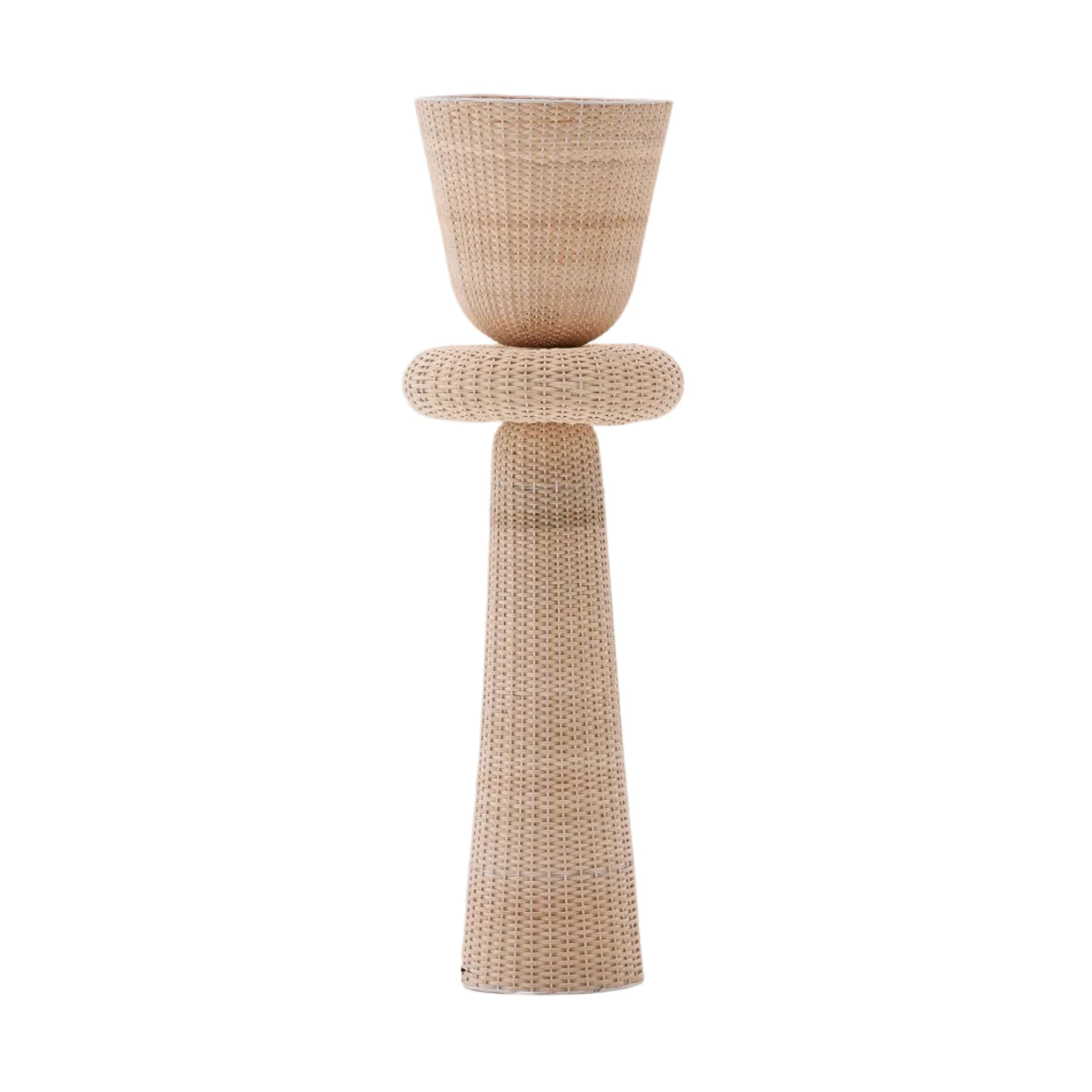 Lampa podłogowa NEUDA naturalny rattan – Kave Home