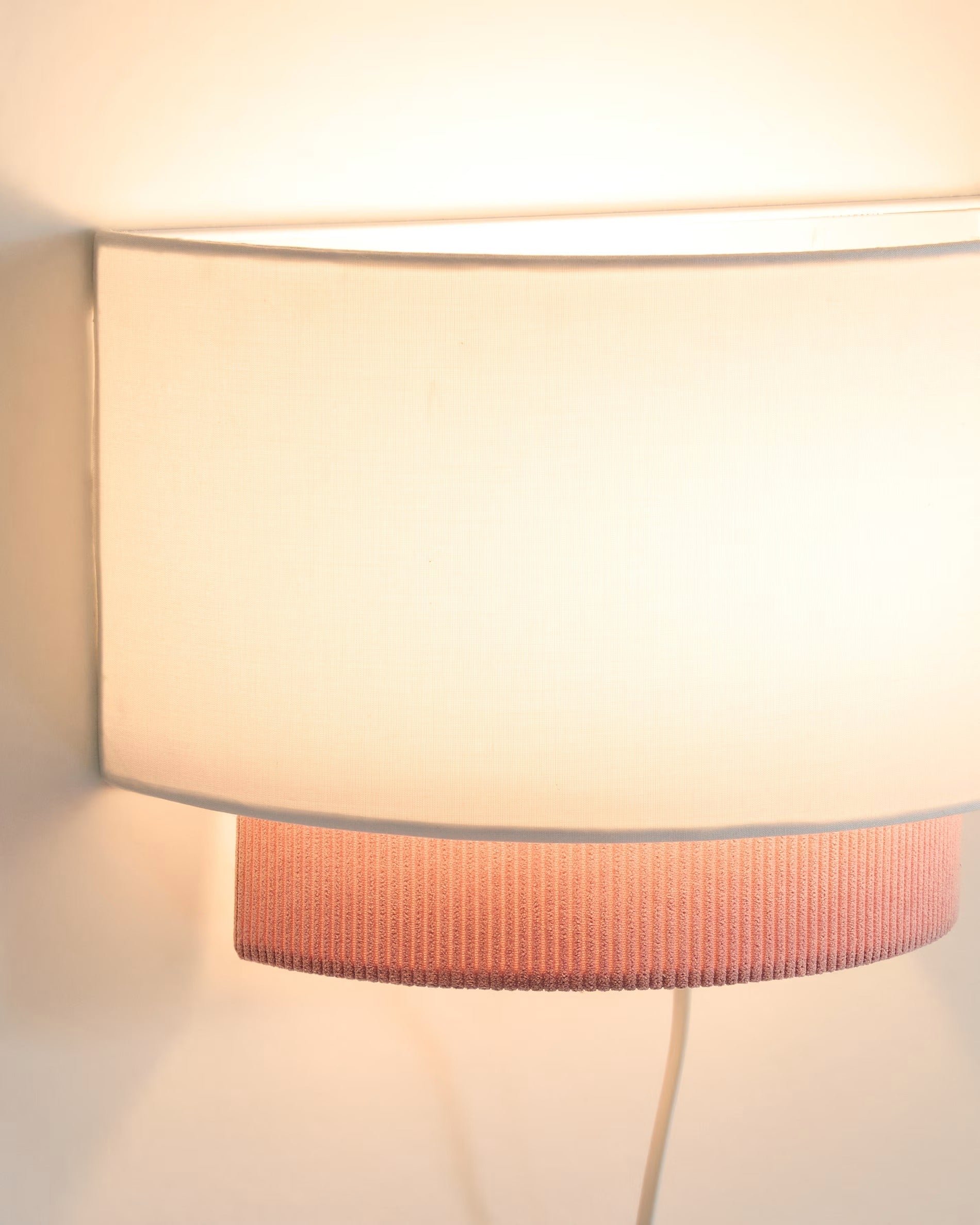 BIANELLA wall lamp pink with white