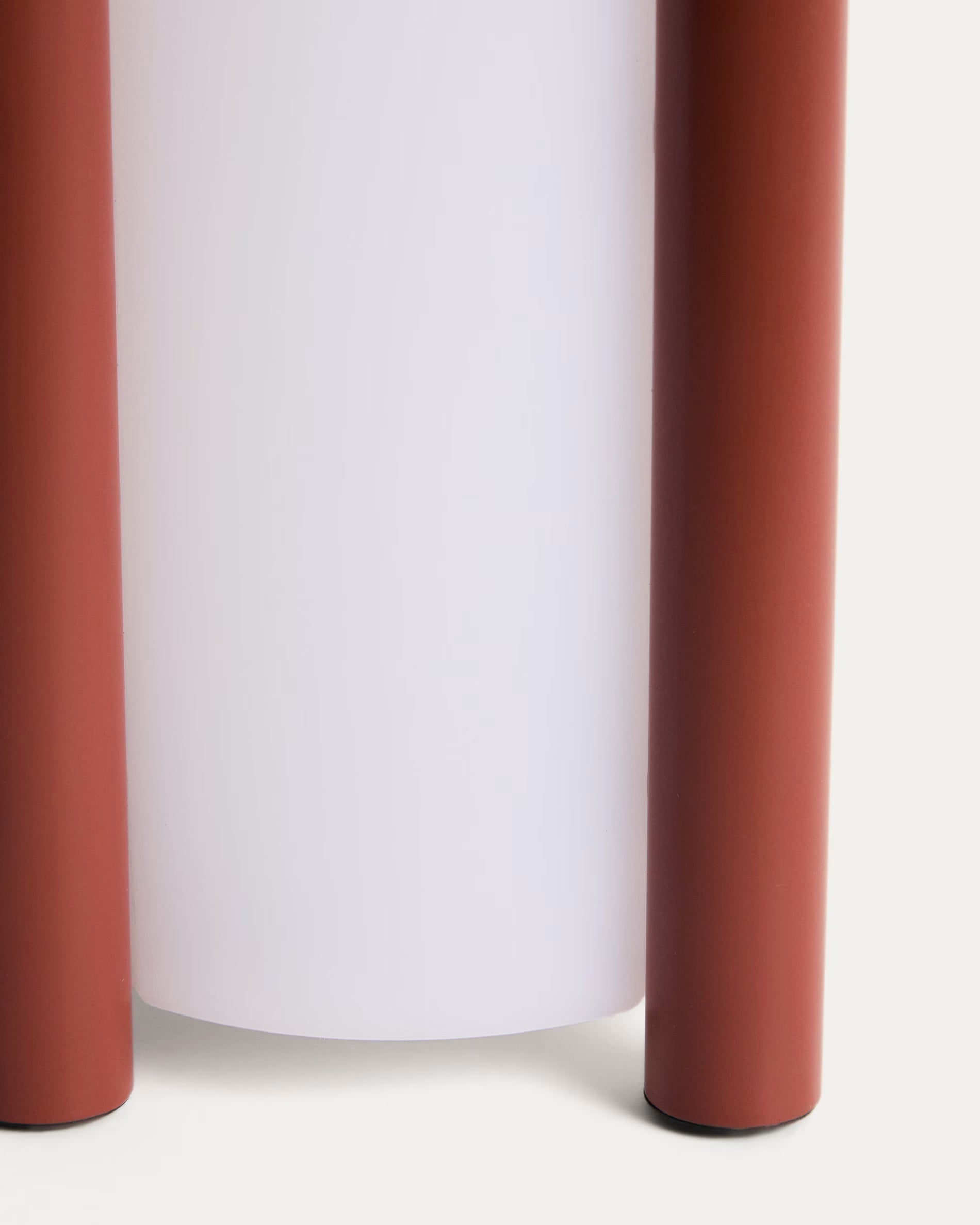 Draagbare tuinlamp LEROS terracotta