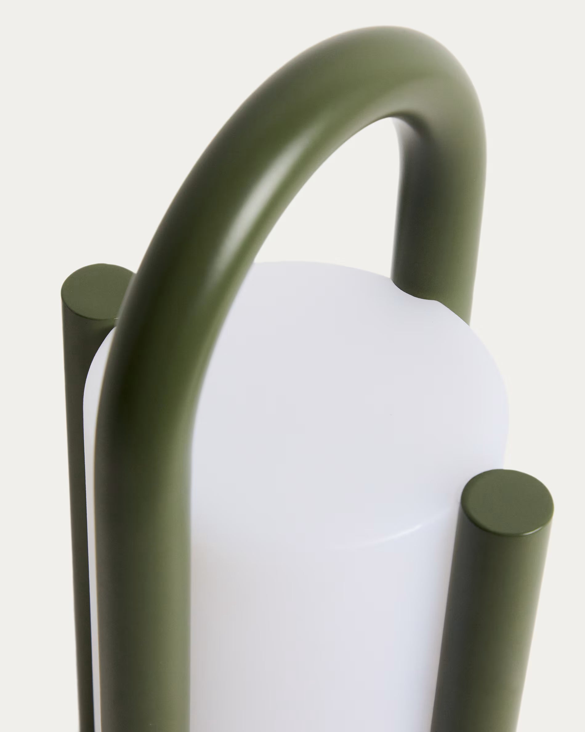 Draagbare tuinlamp LEROS groen
