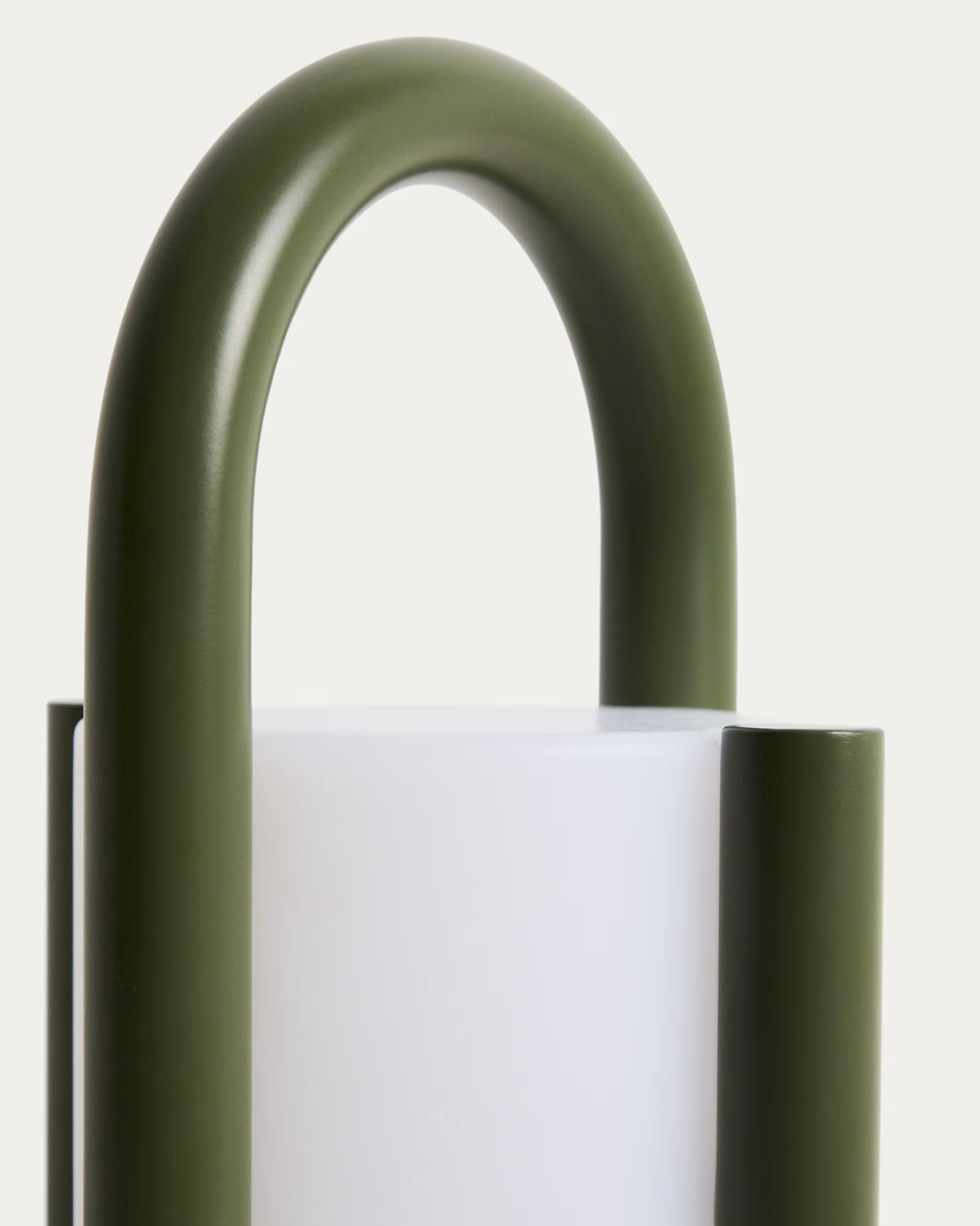 Draagbare tuinlamp LEROS groen