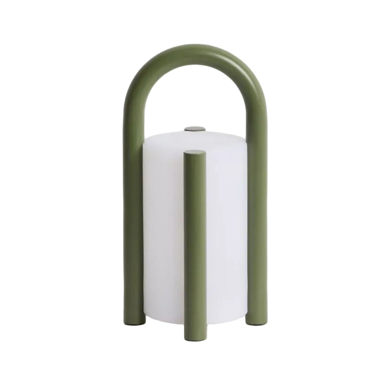 Draagbare tuinlamp LEROS groen