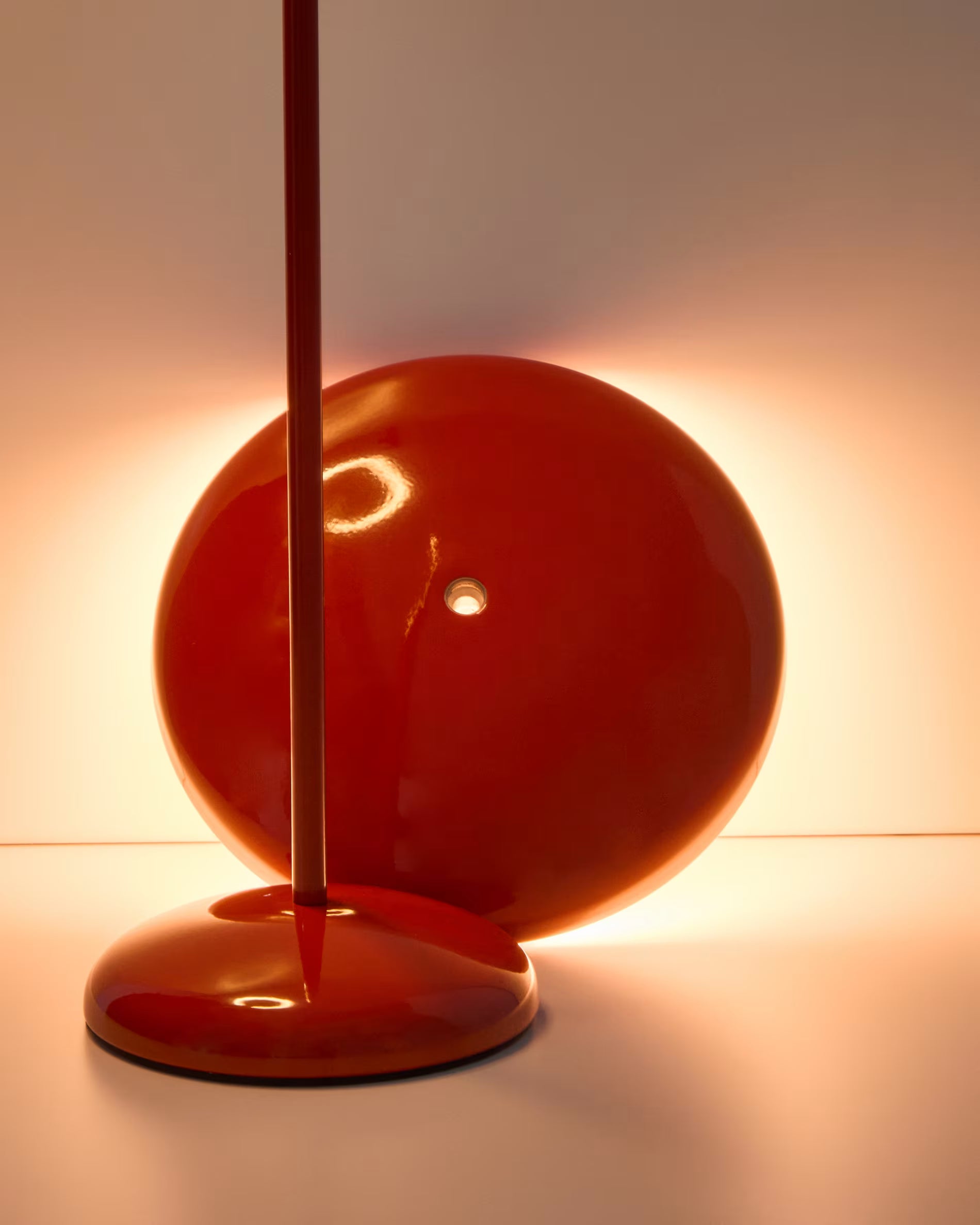 Tragbare Lampe PORTE rot