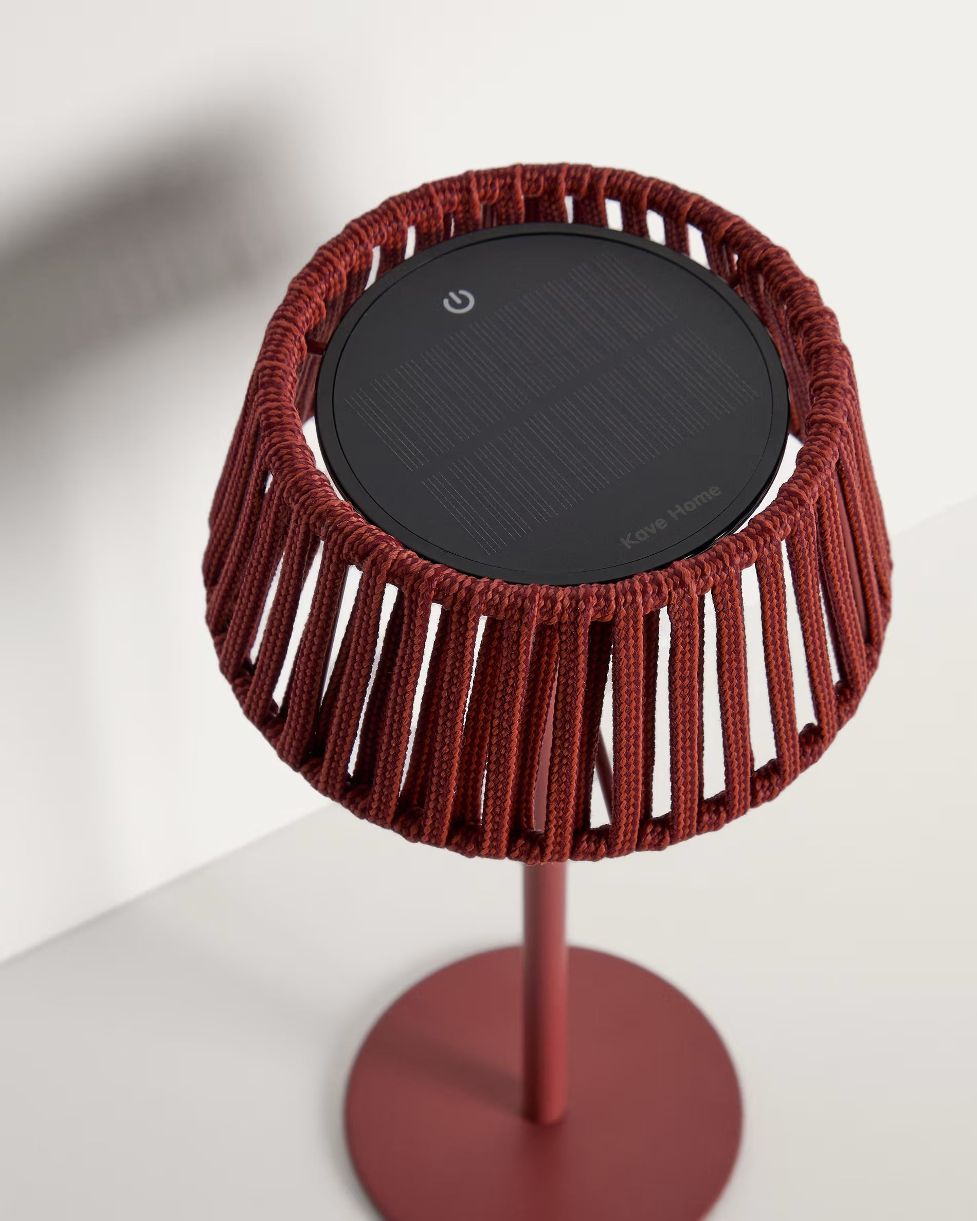 Lampa ogrodowa solarna ALDET terakota – Kave Home