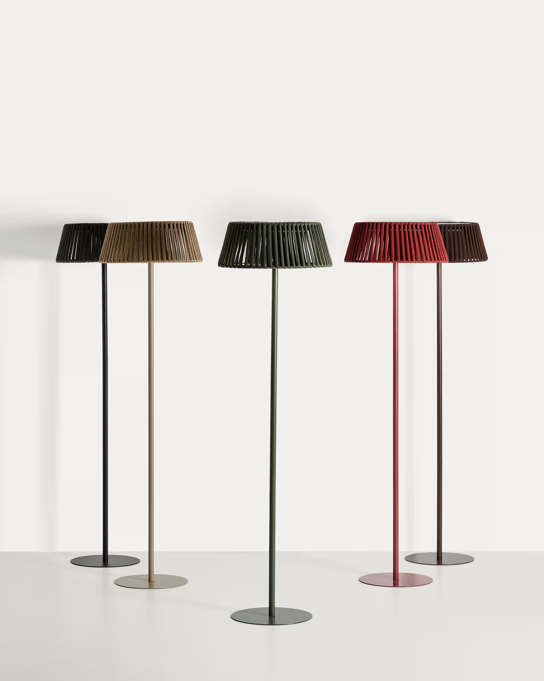 Solar-Stehlampe ALDET grün