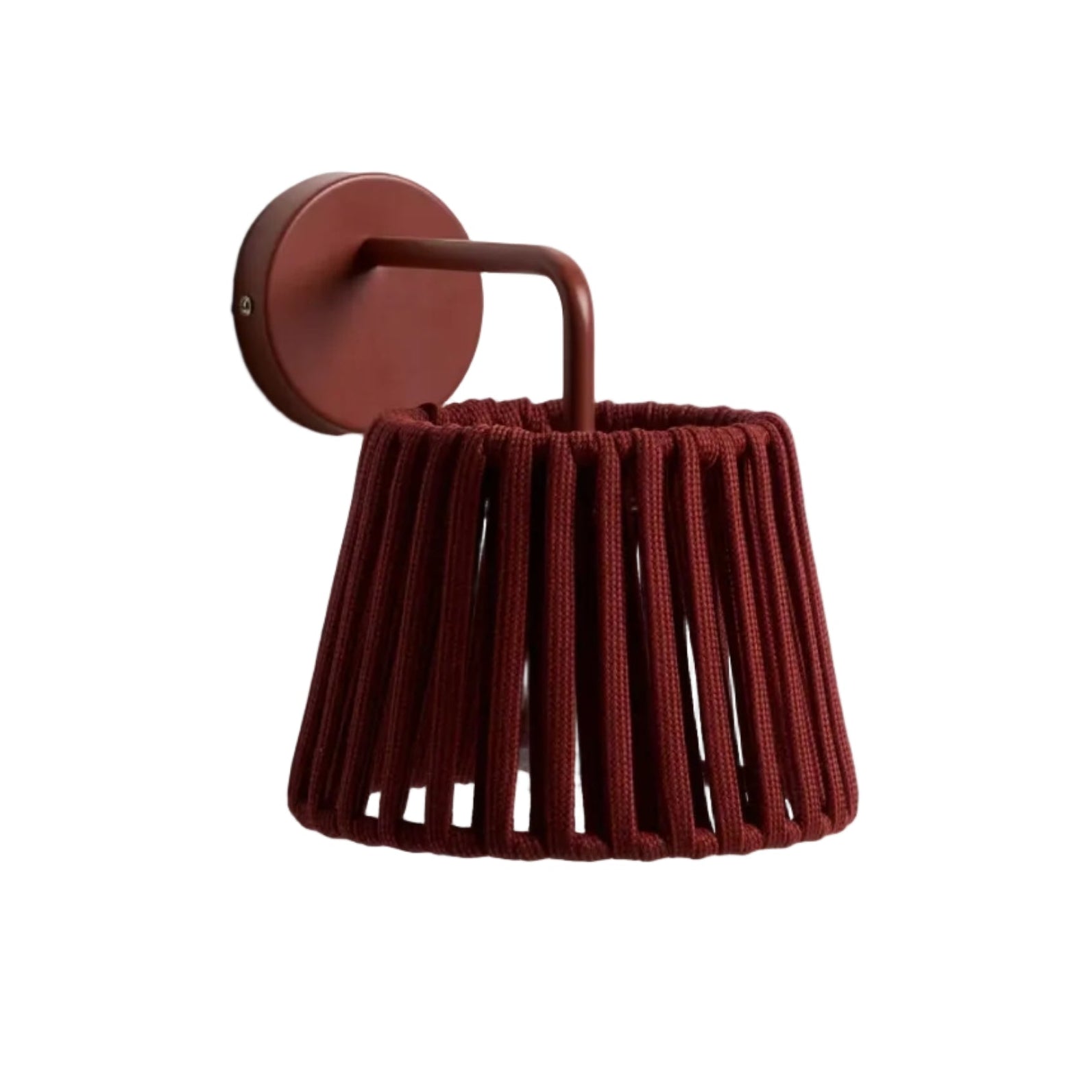 Solar Wall Garden Lamp ALDET Terracotta