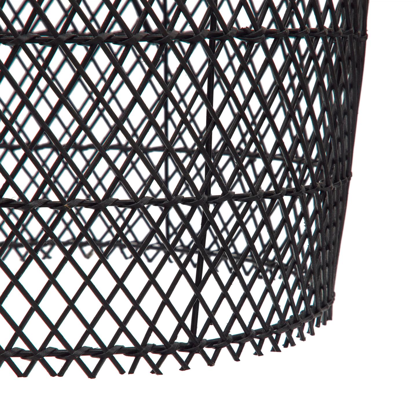 Lampa wisząca DOMITILA czarny rattan La Forma Eye on Design