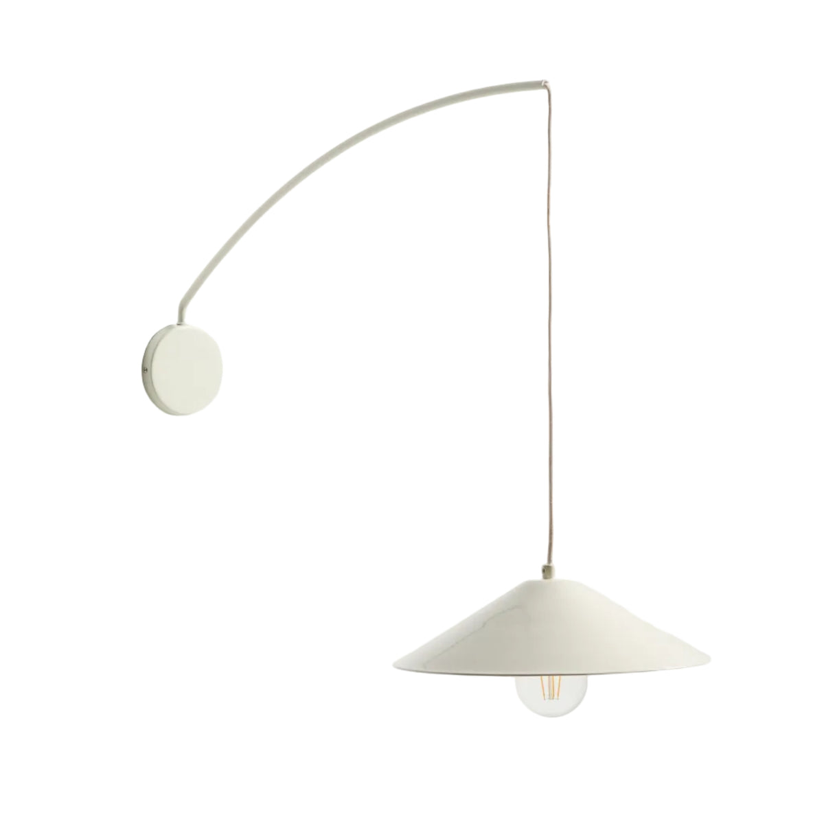 Kinkiet KALLY beżowy metal – Kave Home