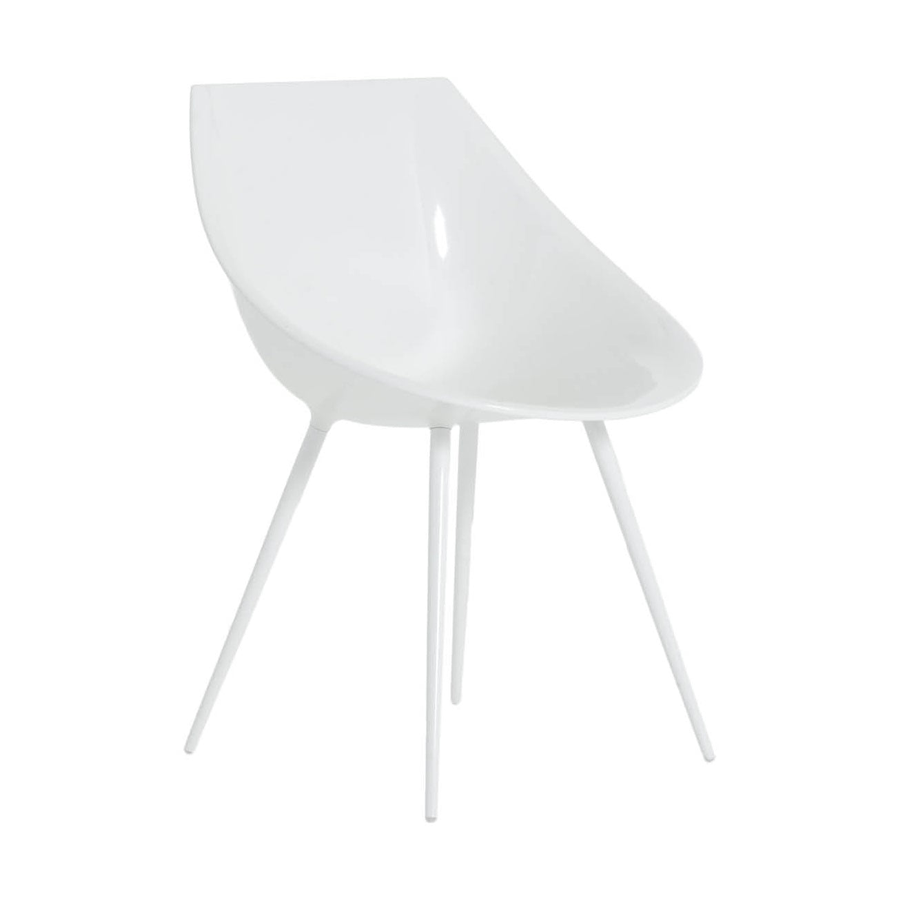 Weißer Lagò -Stuhl