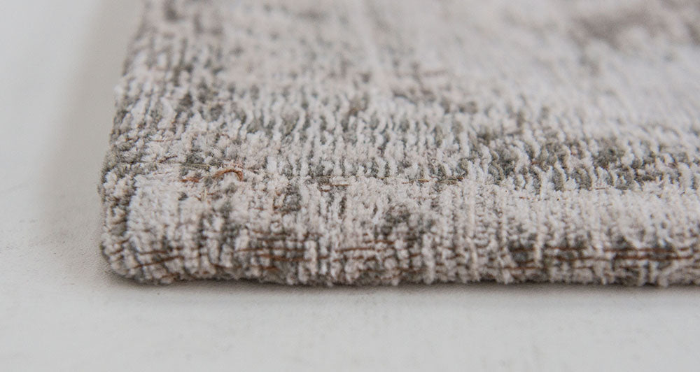 Medallion Salt & Pepper Beige Rug