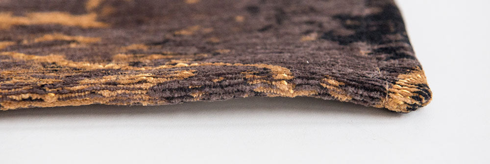 Vloerkleed CRACKS DEEP MINE bruin