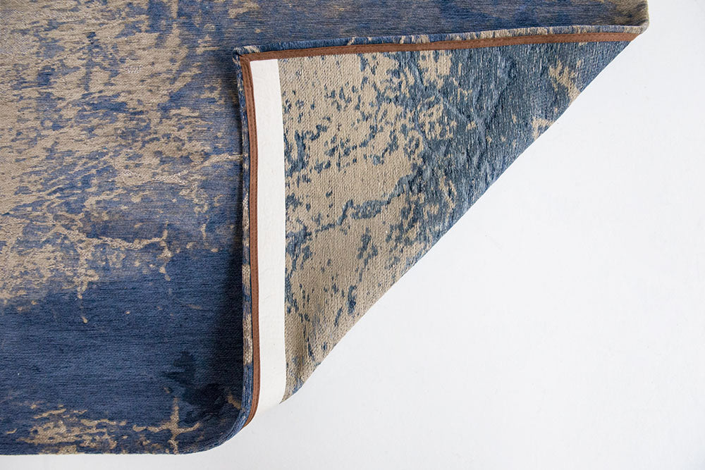 Vloerkleed CRACKS ABYSS BLAUW