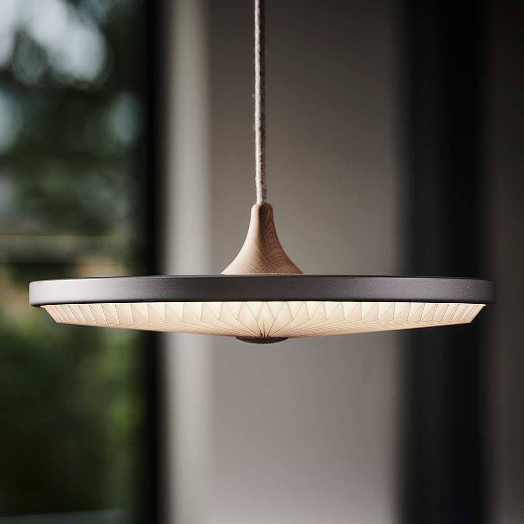 Hanging Lamp MODEL 198 SOLEIL Smoked Oak