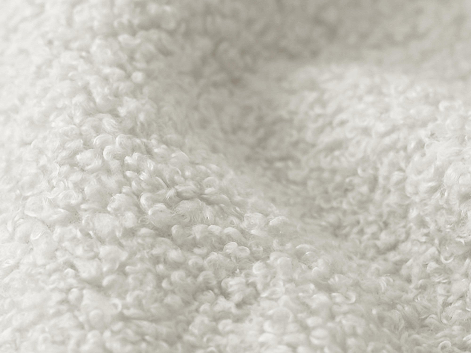 Sofa 3-zits met slaapfunctie LOHI witte boucle