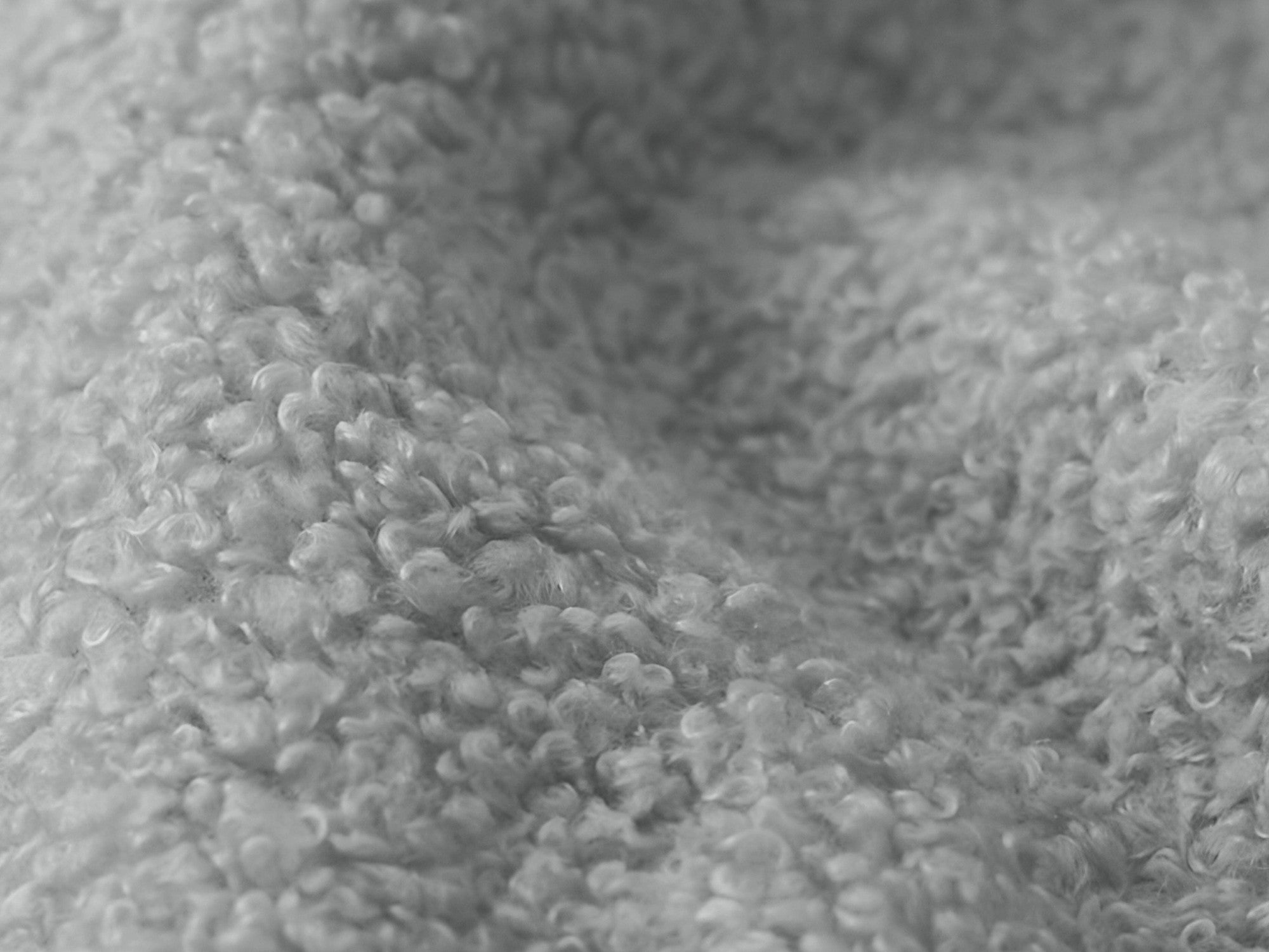 Sofa für 3 Personen mit Schlaf-Funktion LOHI hellgrau Boucle