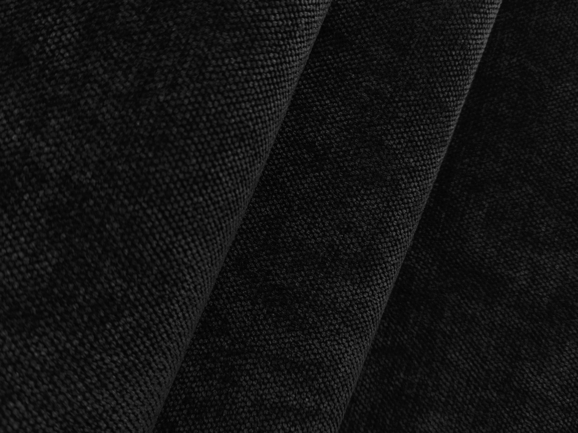 Sofa 3-zits met slaapfunctie LOHI zwart chenille