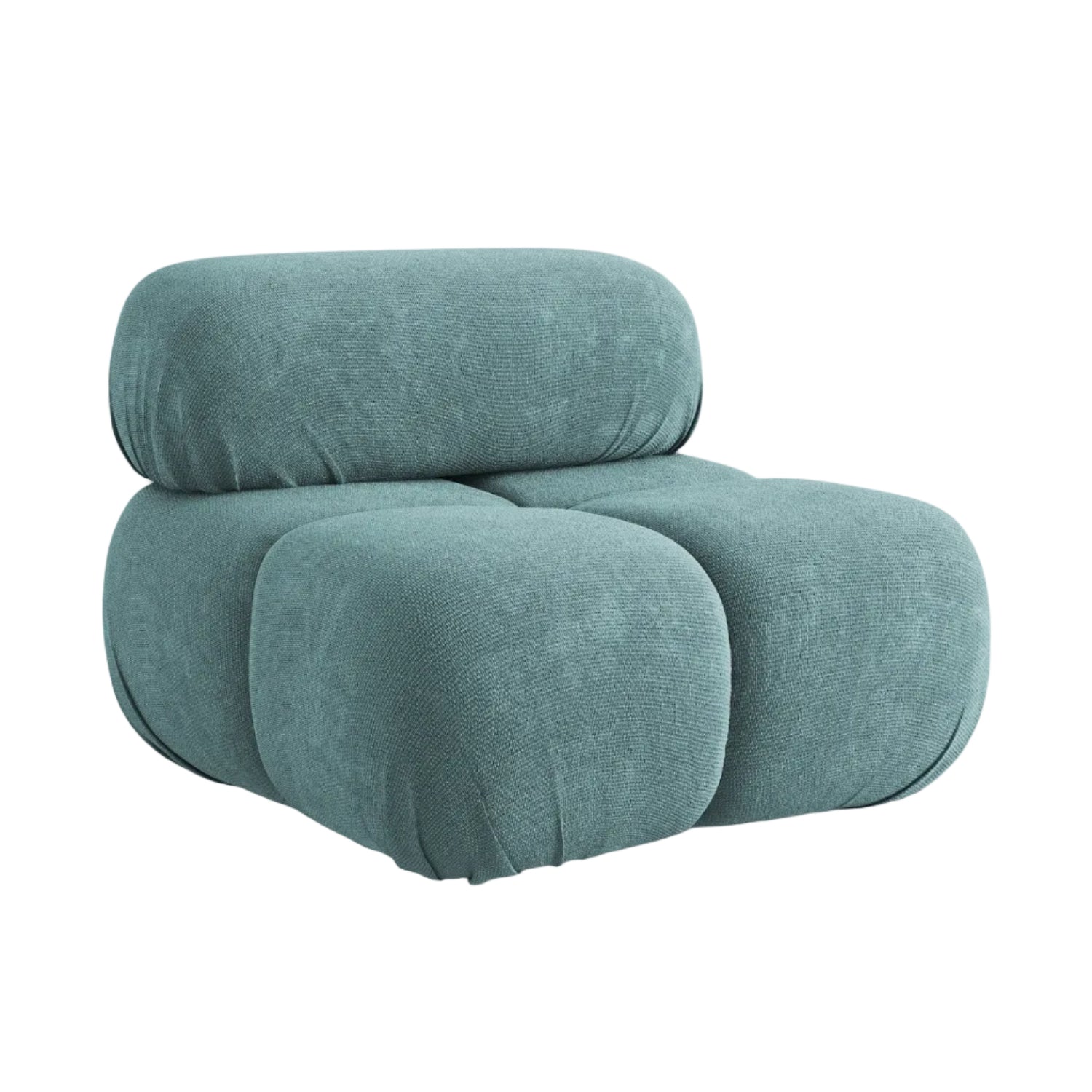 Fauteuil / module LOKUA denimblauw chenille