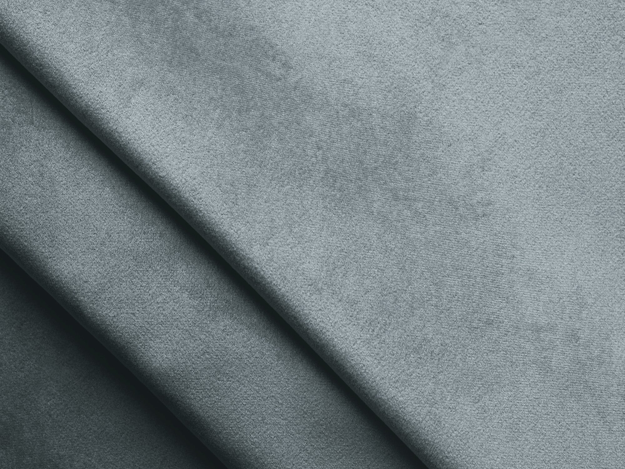 Modulaire fluwelen 2-zitsbank LOKUA lichtblauw