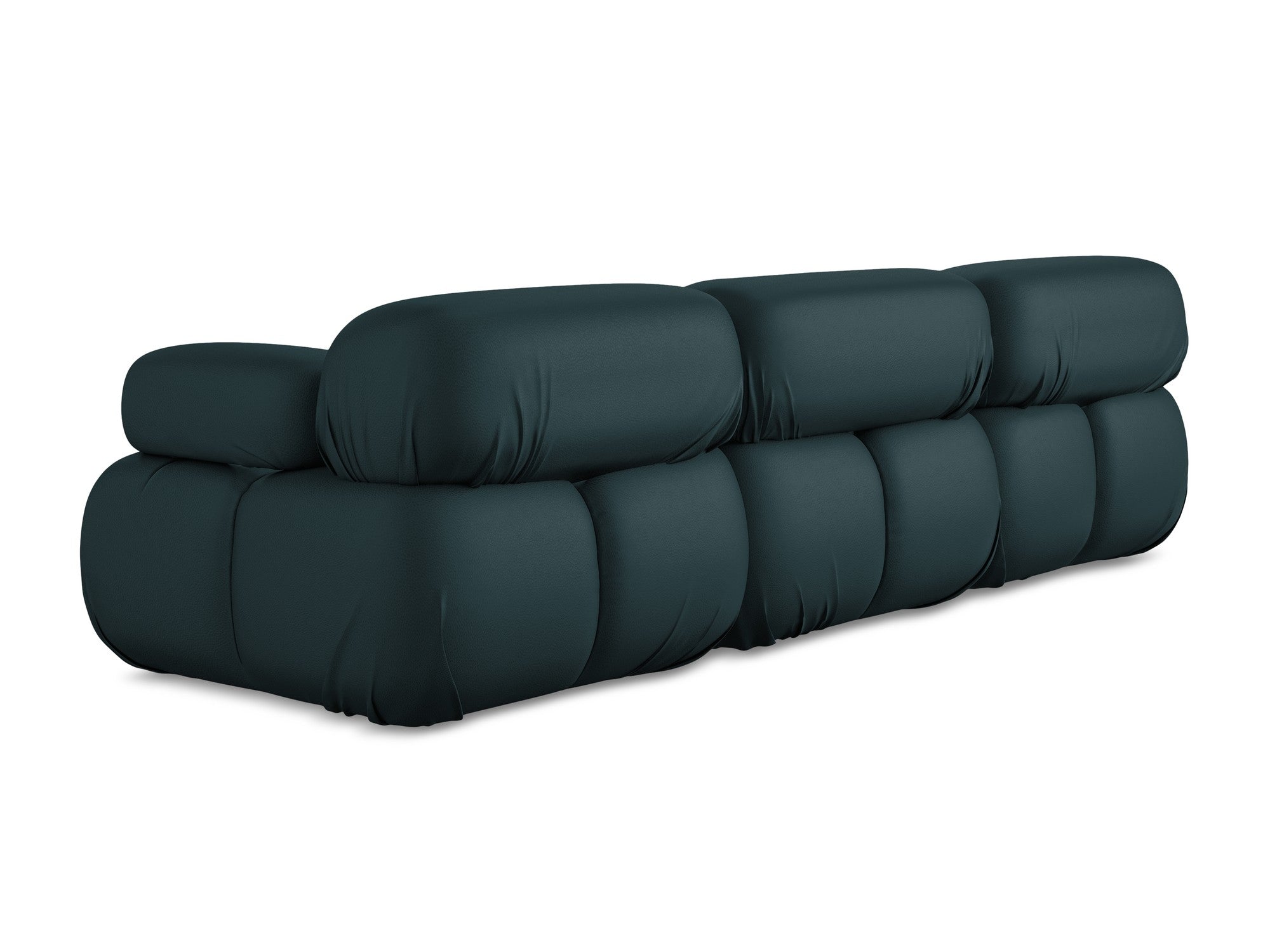 3-seater modular sofa LOKUA in marine eco-leather