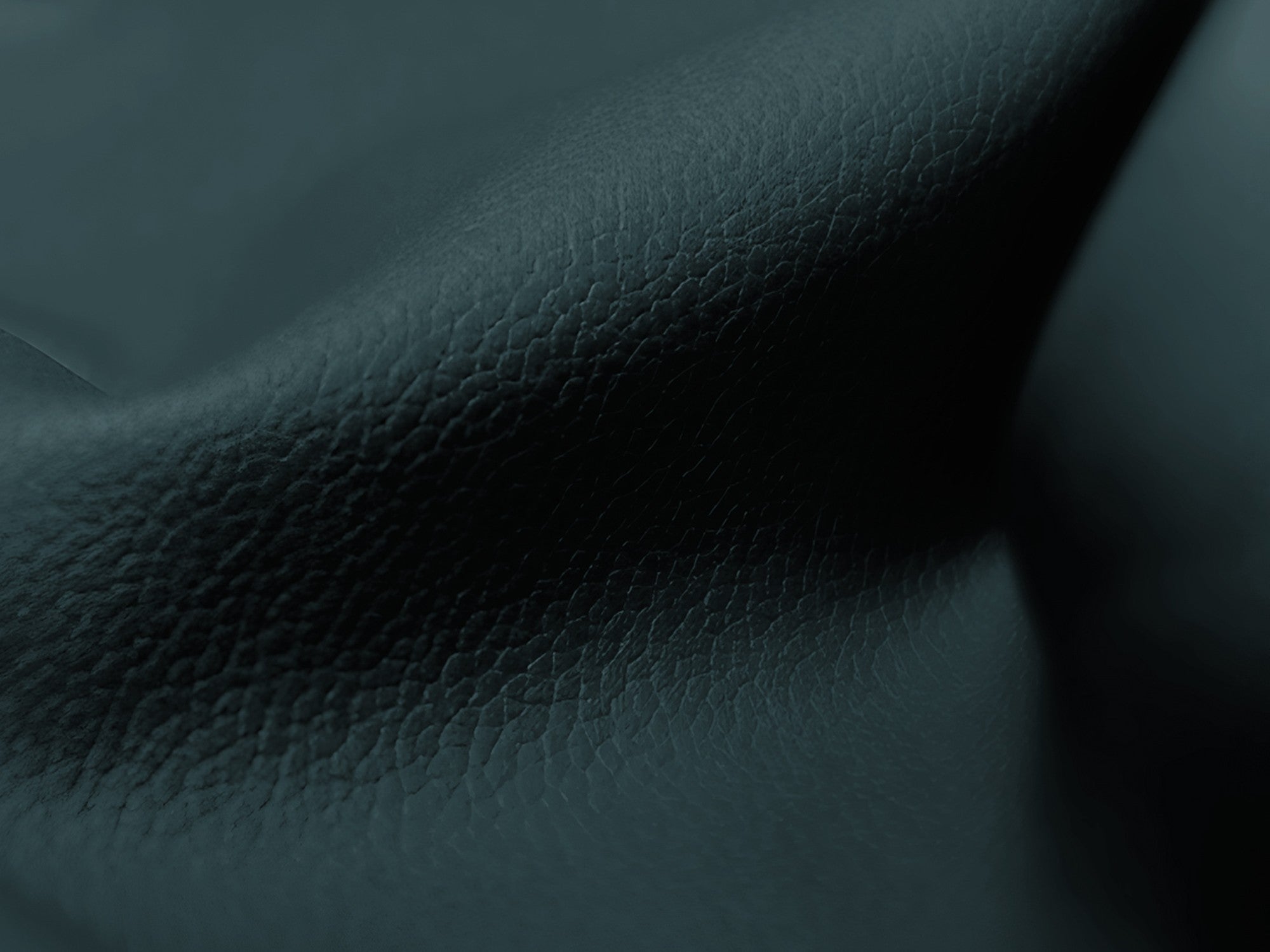 Pouf / module LOKUA sea green eco-leather