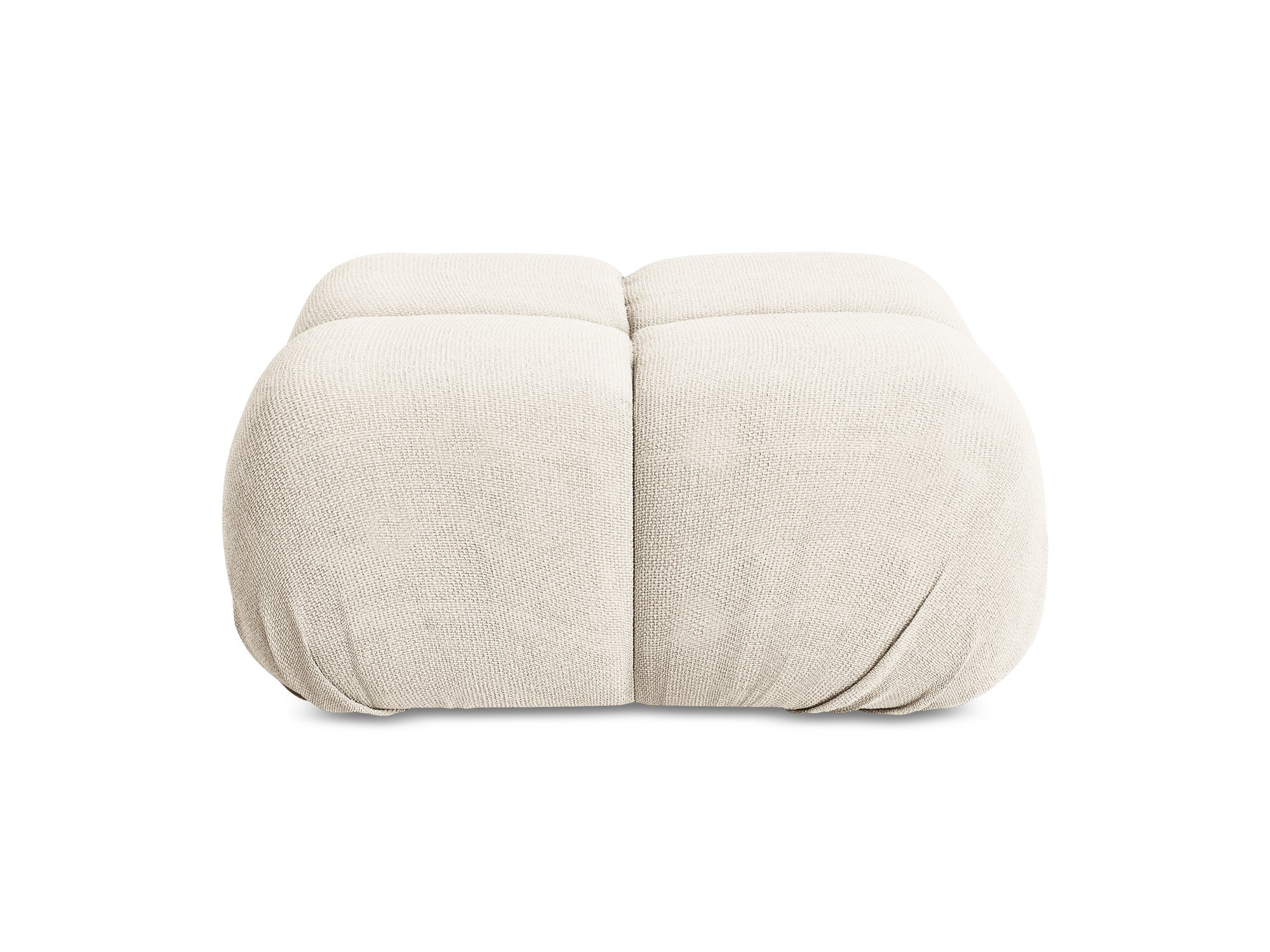 Pouf / module LOKUA light beige chenille