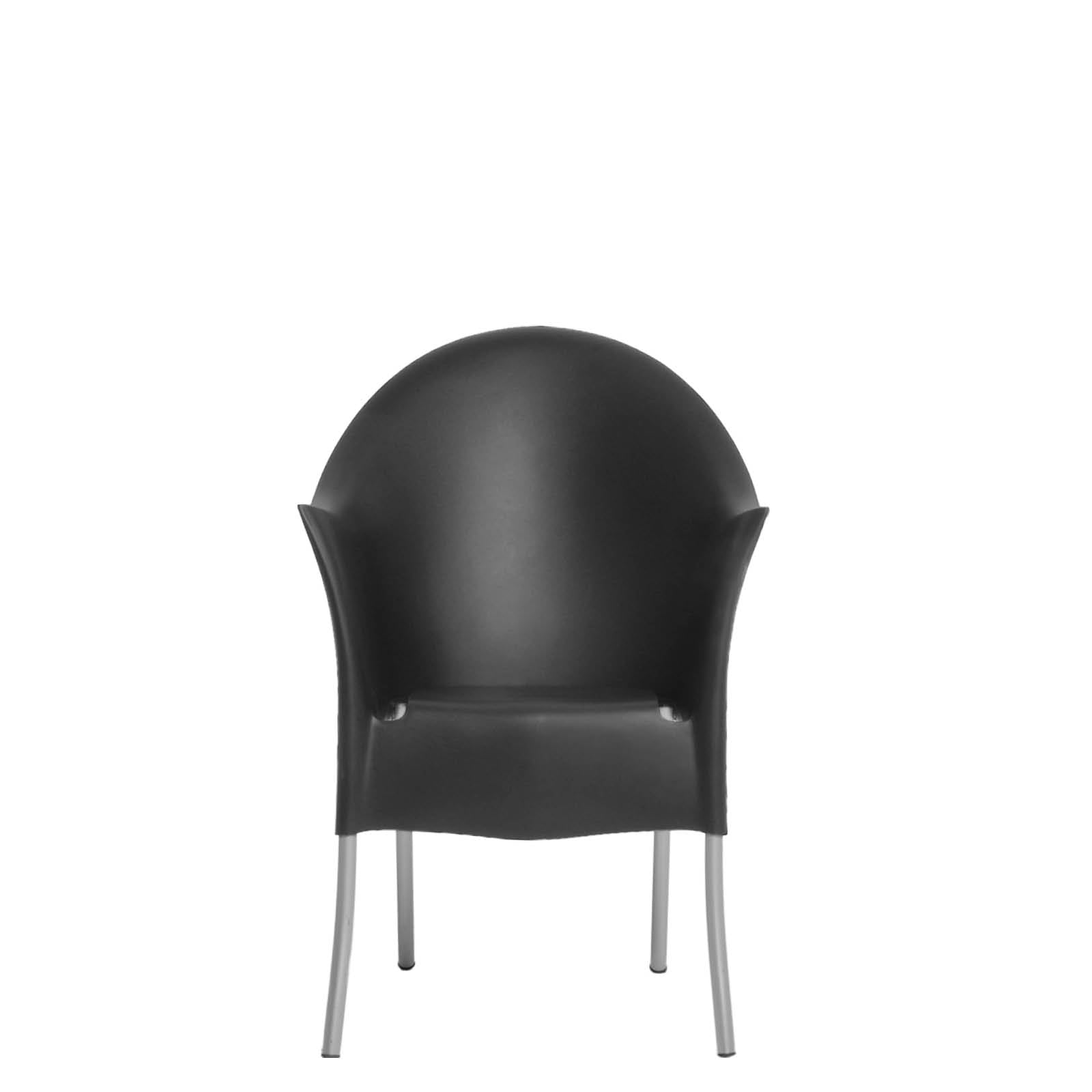 Herr yo schwarzer Stuhl