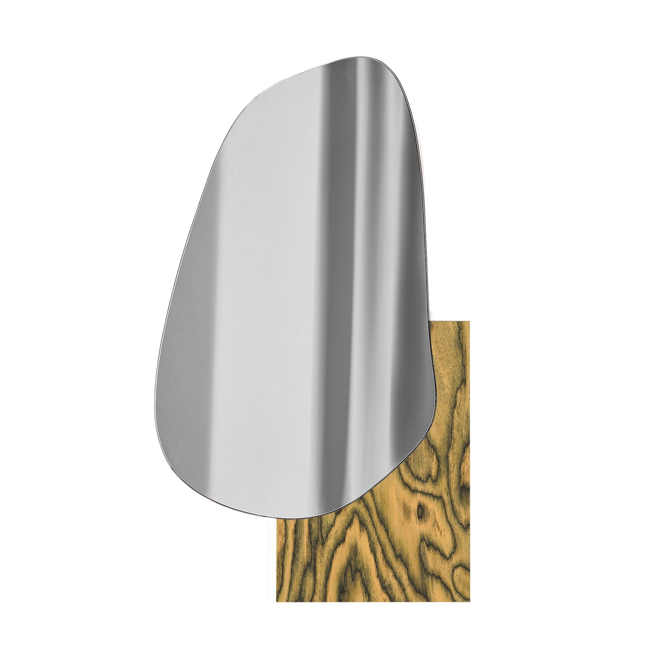 Lustro LAKE 3 ALPI geel-oranje houten fineer