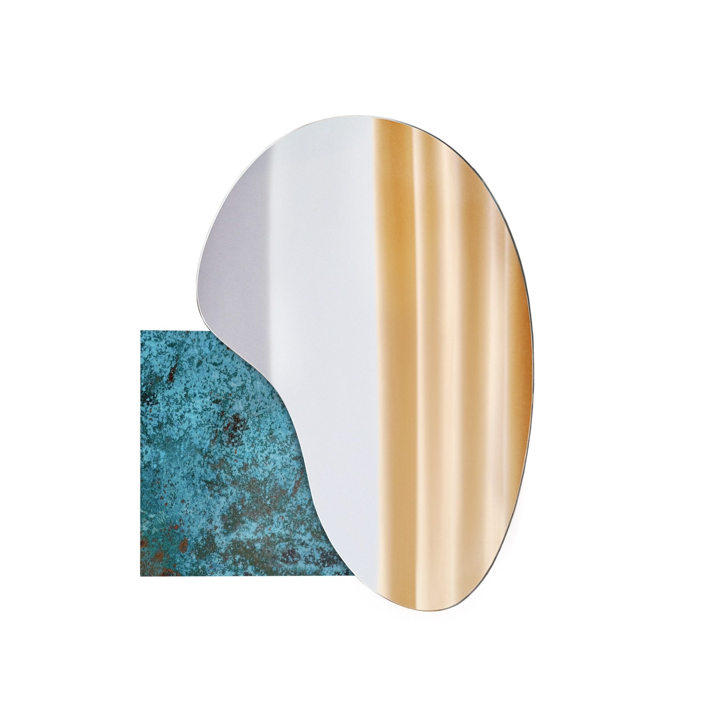 Lustro LAKE 4 - LIMITIERTE AUFLAGE oxidiertes Kupfer