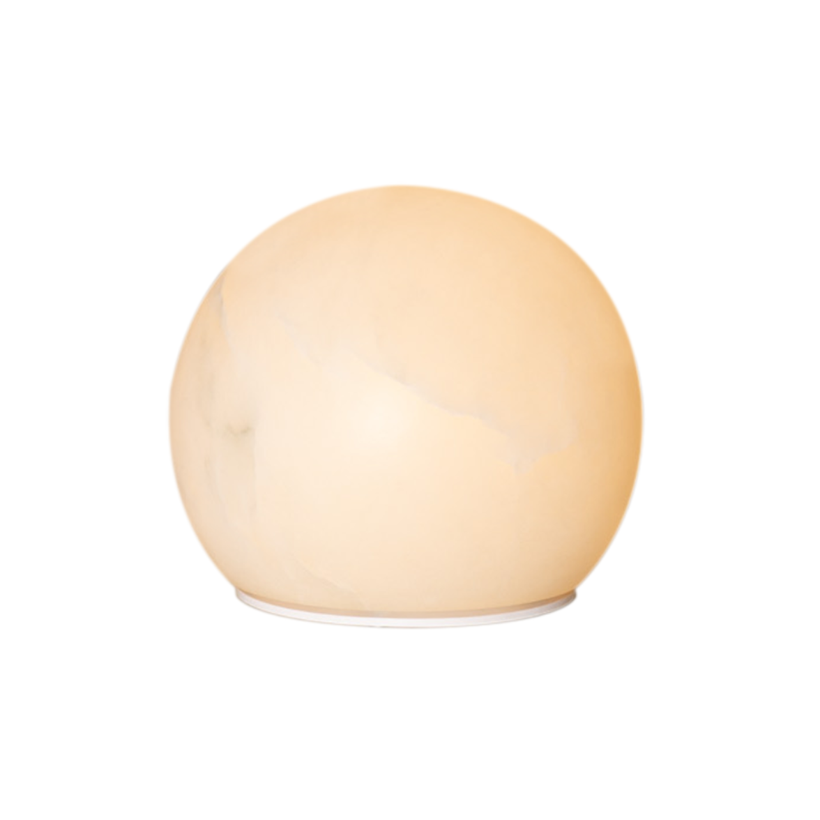 Draagbare lamp AUGURISTO witte alabaster