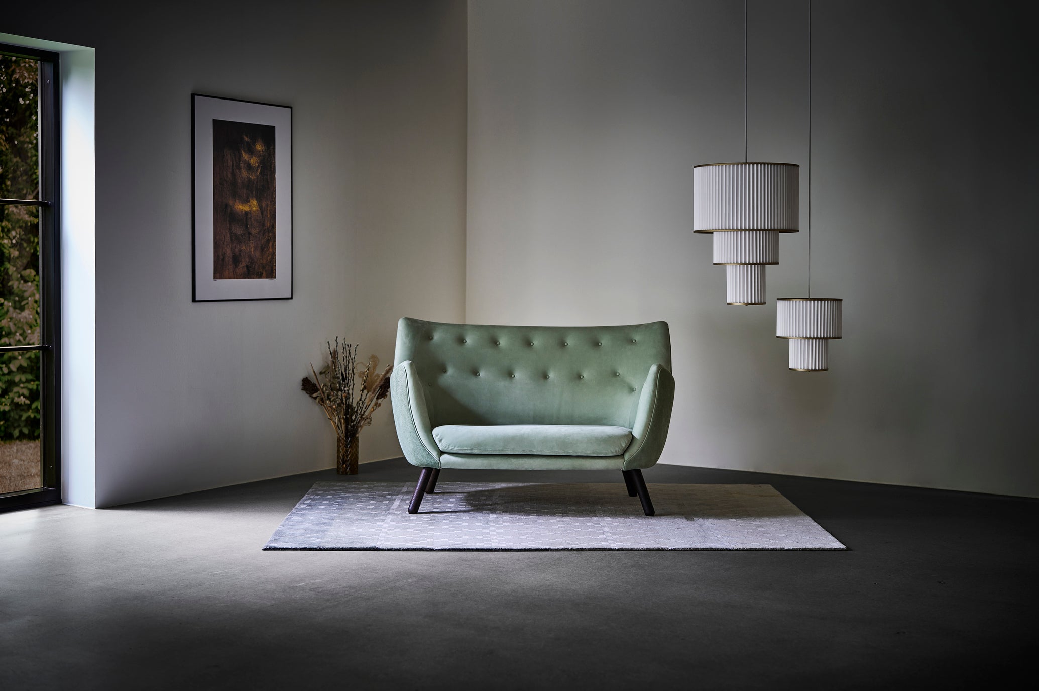 Hanglamp MODEL 111 PLIVELLO wit met goud