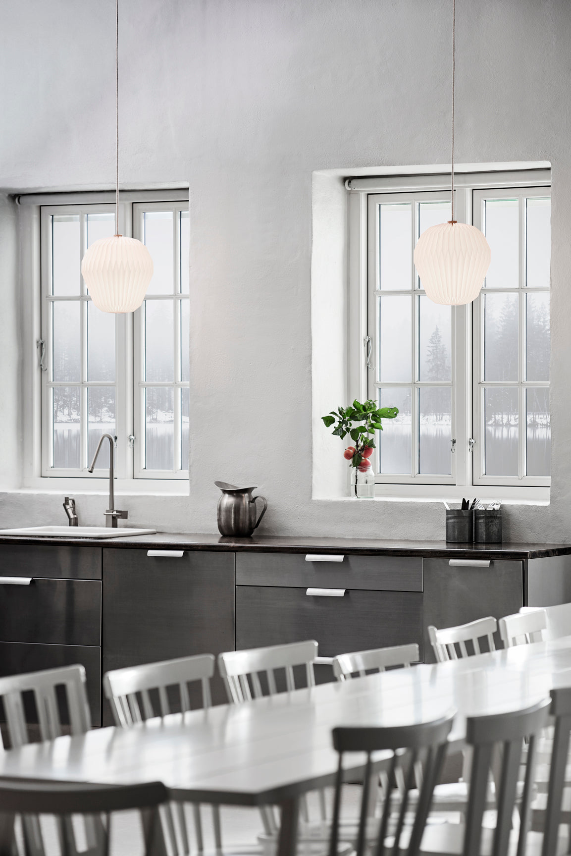 Hanglamp MODEL 130 BOUQUET 1 wit