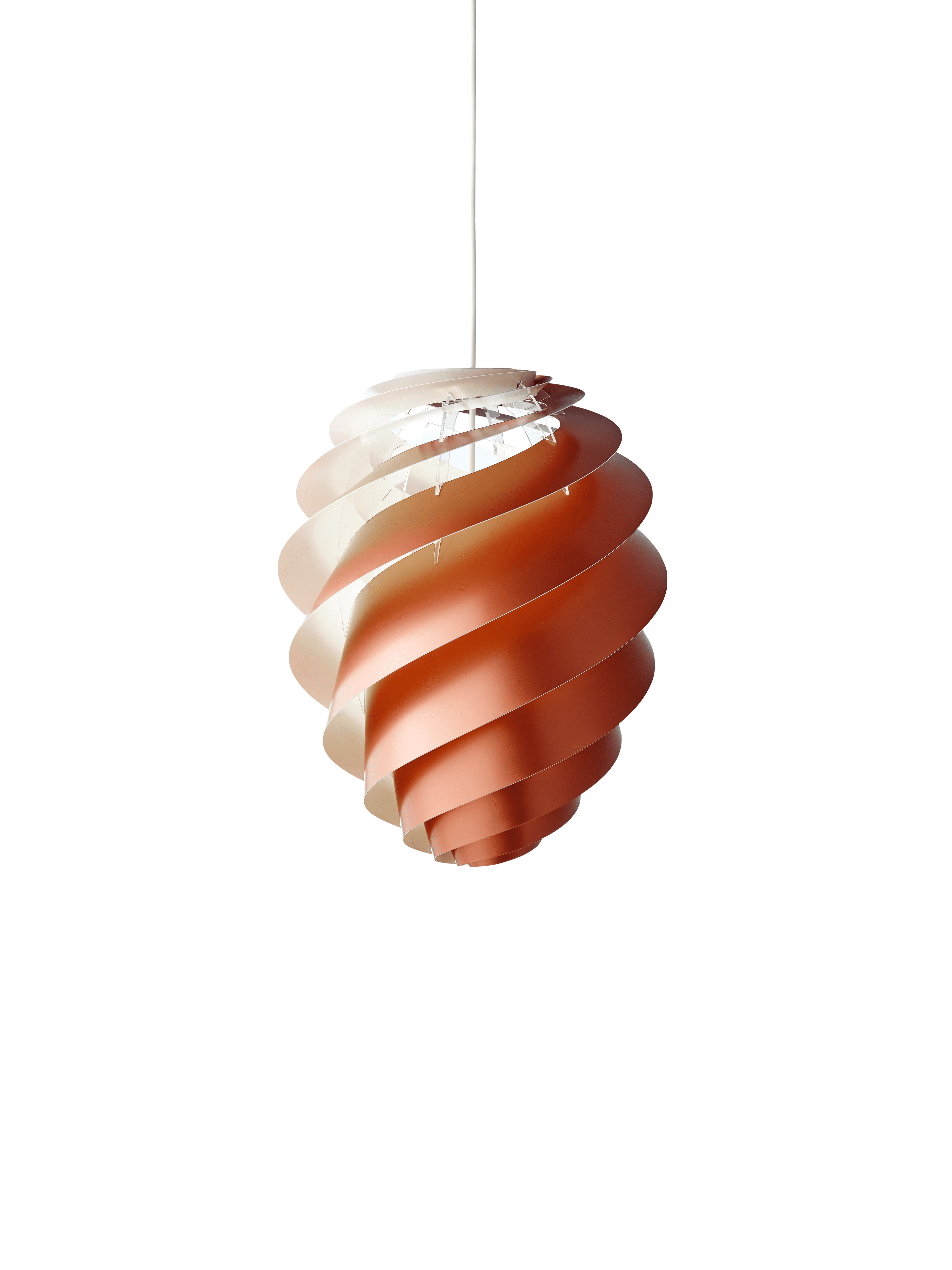 Hanging Lamp MODEL 1312 SWIRL 2 Copper