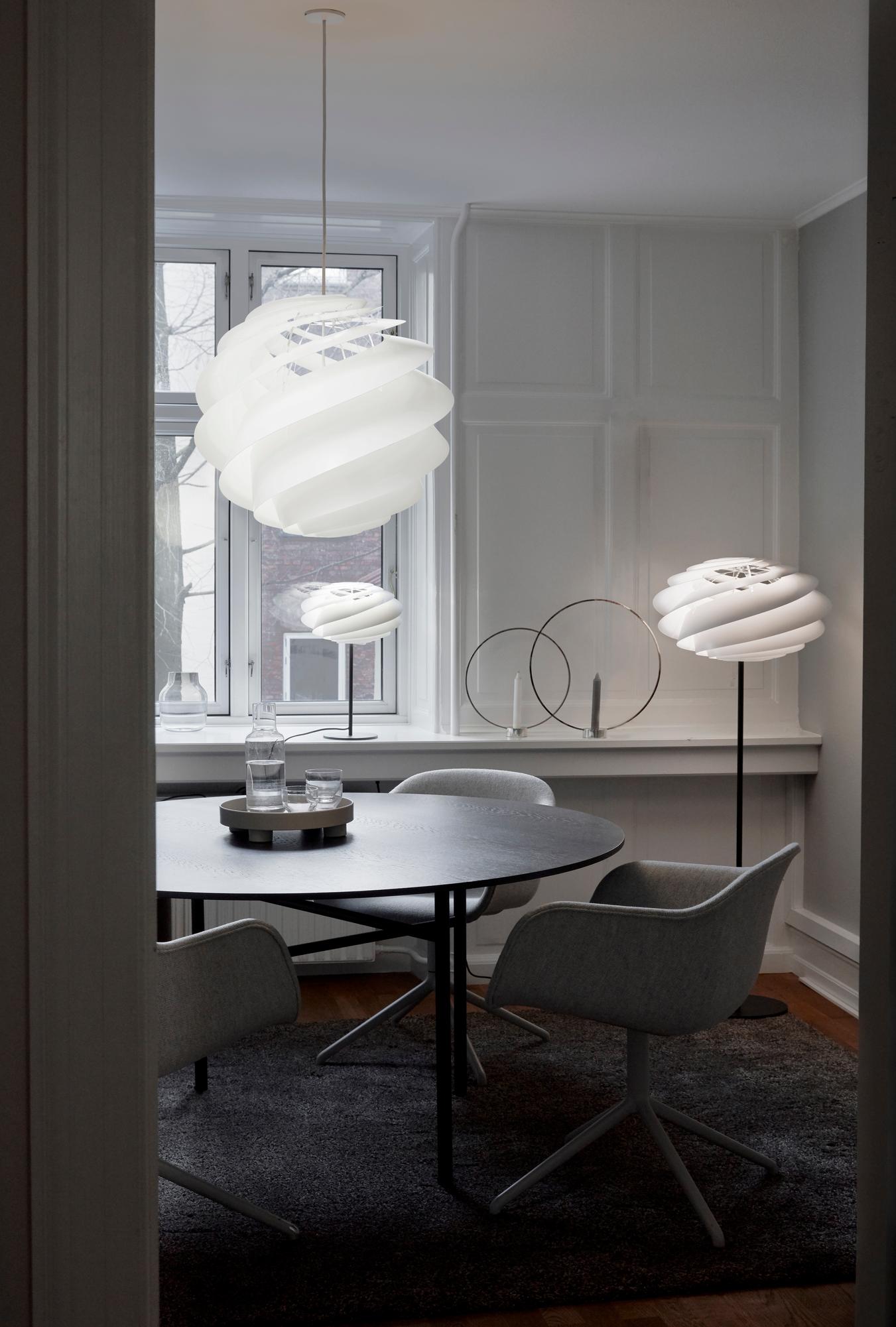 Pendelleuchte MODELL 1313 SWIRL 3 weiß